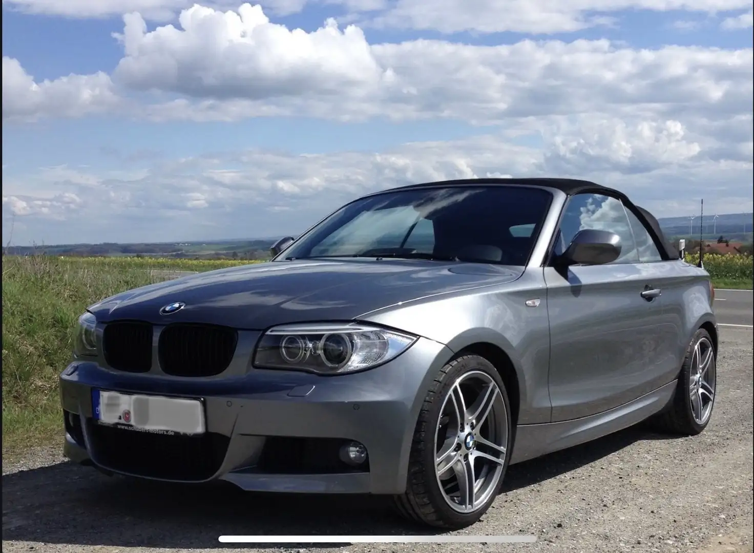 BMW 125 125i Cabrio Grau - 1