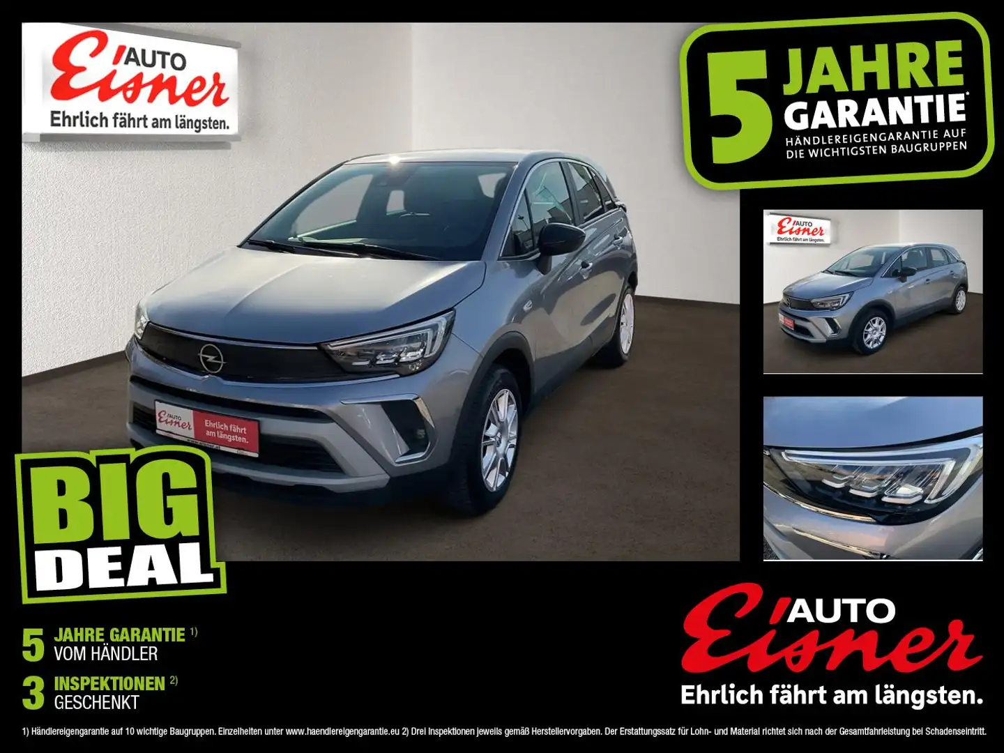 Opel Crossland 5-TÜRER BUSINESS Silber - 1