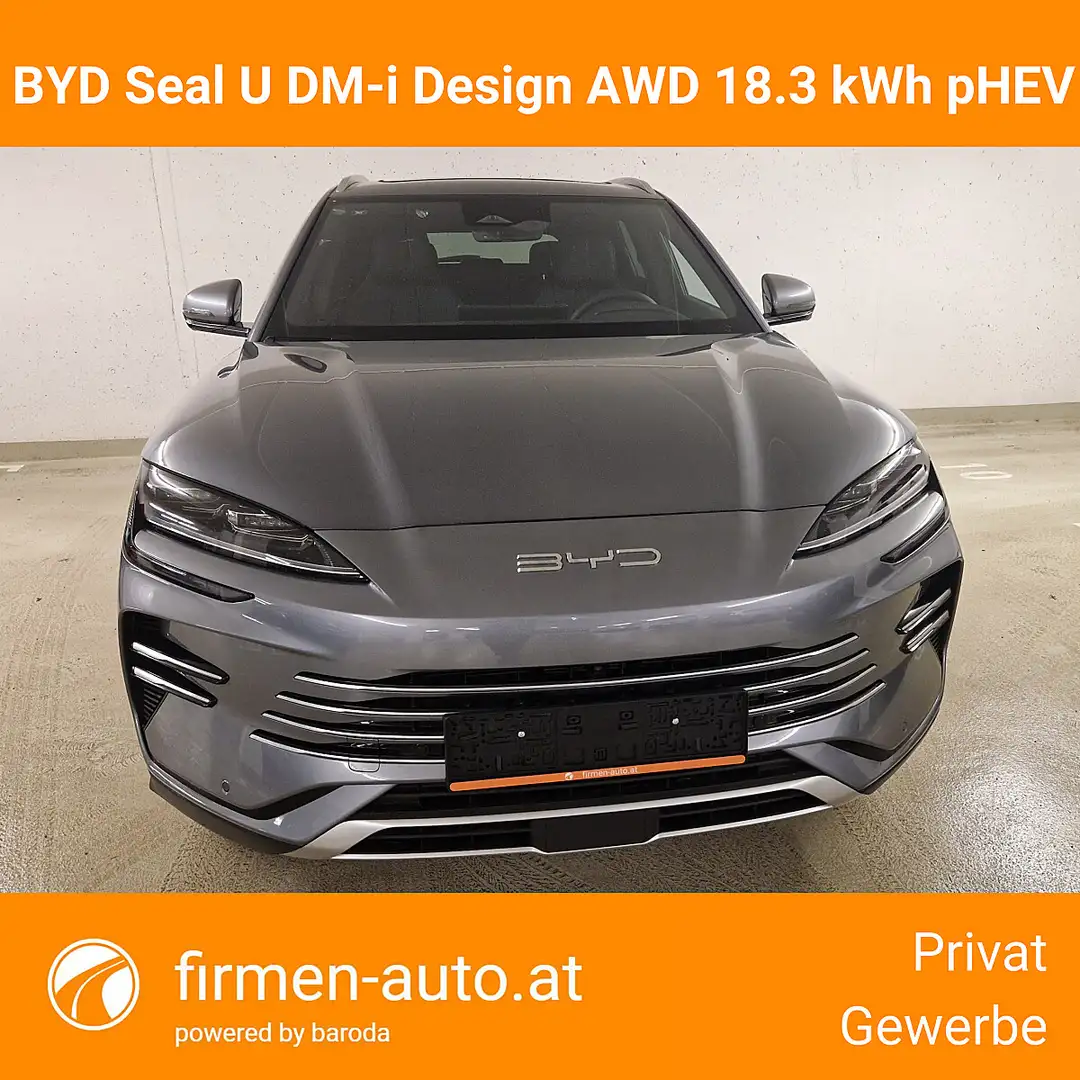 BYD Seal U DM-i PHEV 18,3kWh AWD Design Österreich Paket Grau - 1