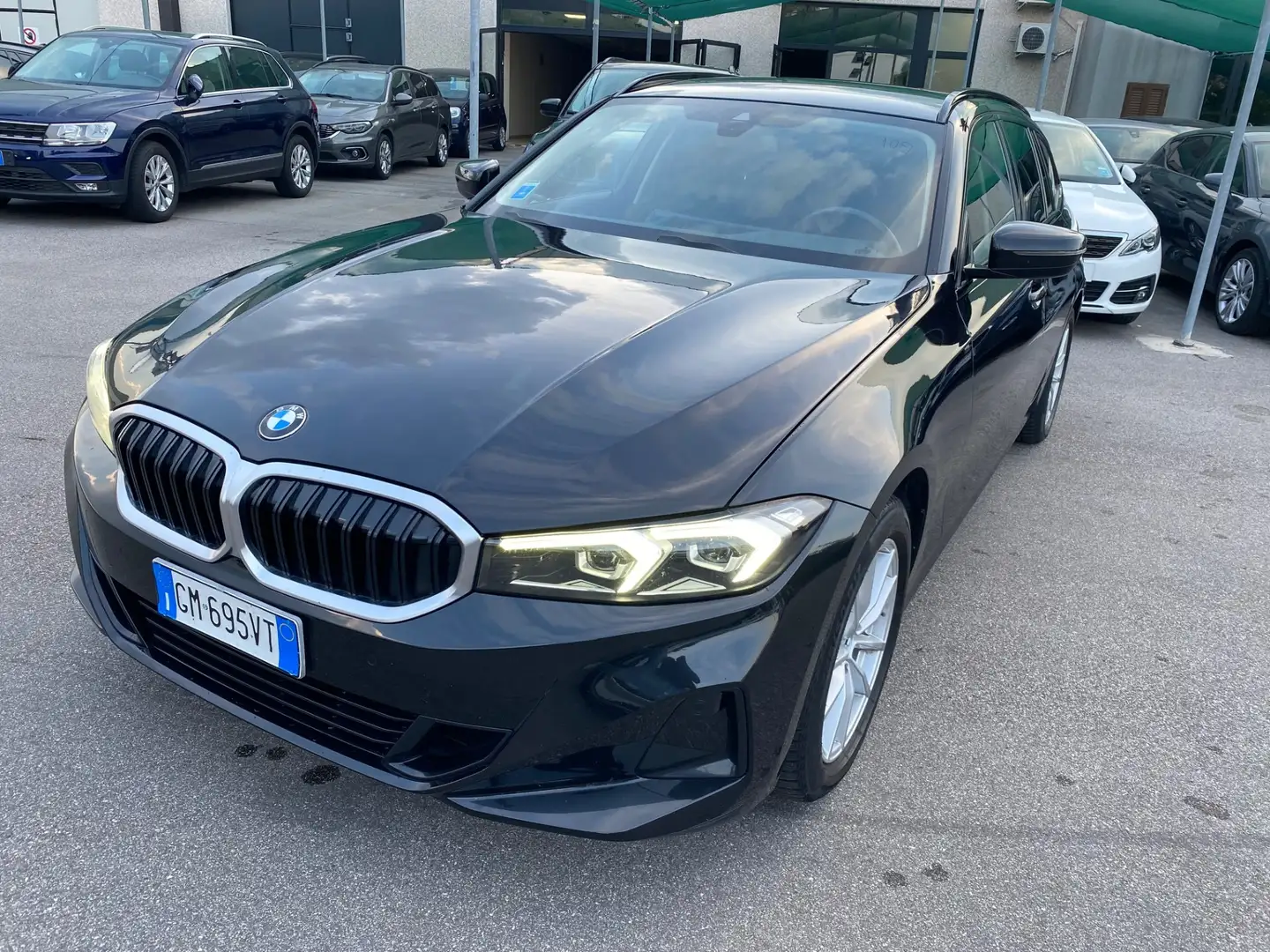BMW 320 320d 48V xDrive Touring Nero - 1