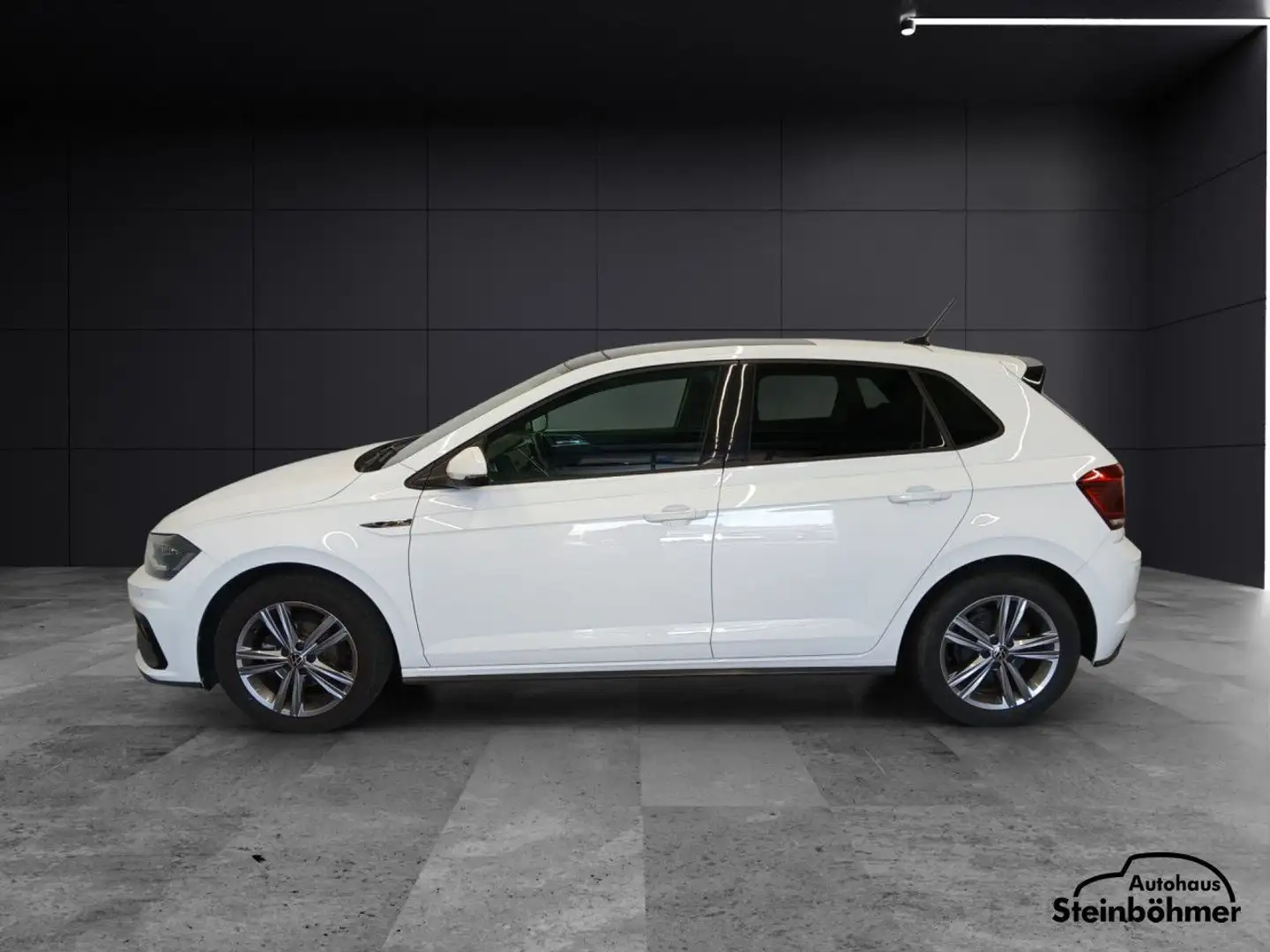 Volkswagen Polo Highline 1.0TSI R-Line LED NAV Pano ACC SHZ Weiß - 2