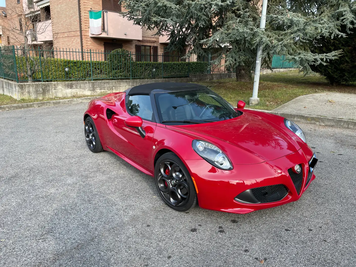 Alfa Romeo 4C 4C Spider Spider 1750 tbi 240cv tct Rosso - 1
