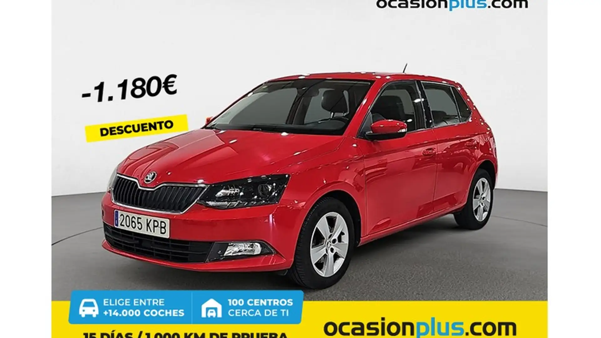 Skoda Fabia 1.0 TSI Like 70kW Rouge - 1