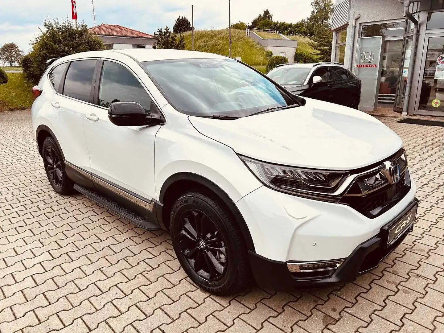 Honda CR-V Hybrid 2.0 i-MMD 4WD Sport Line Blanc - 2
