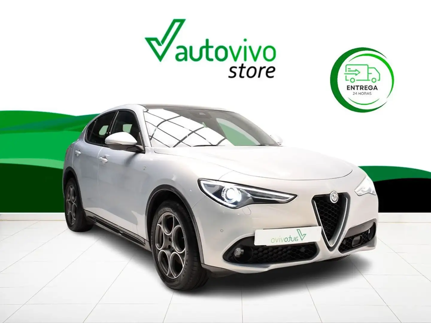 Alfa Romeo Stelvio TI 2.2 D TURBO 210 CV AUTO 4WD 5P Weiß - 1