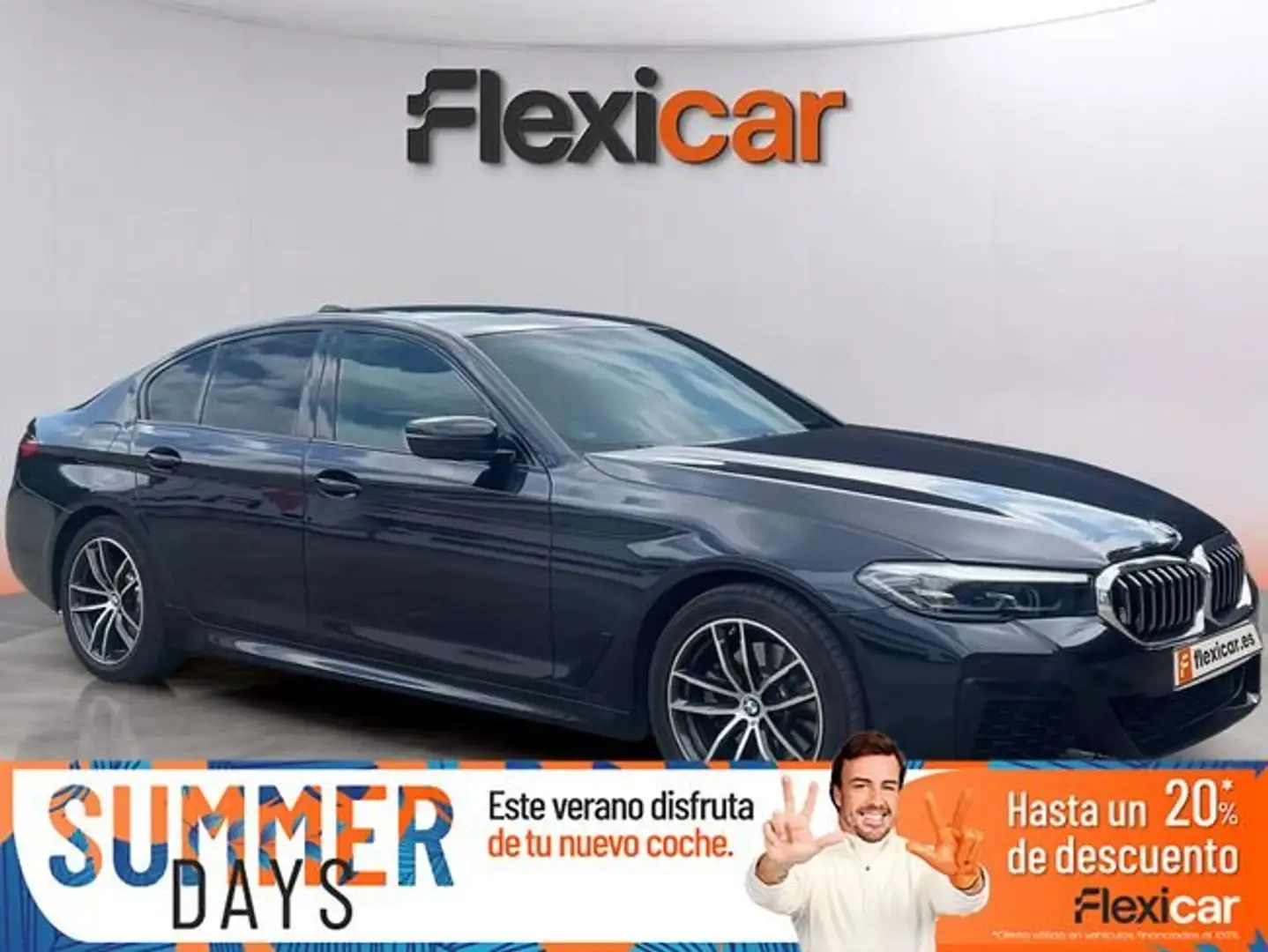 BMW Active Hybrid 5 520dA Azul - 1