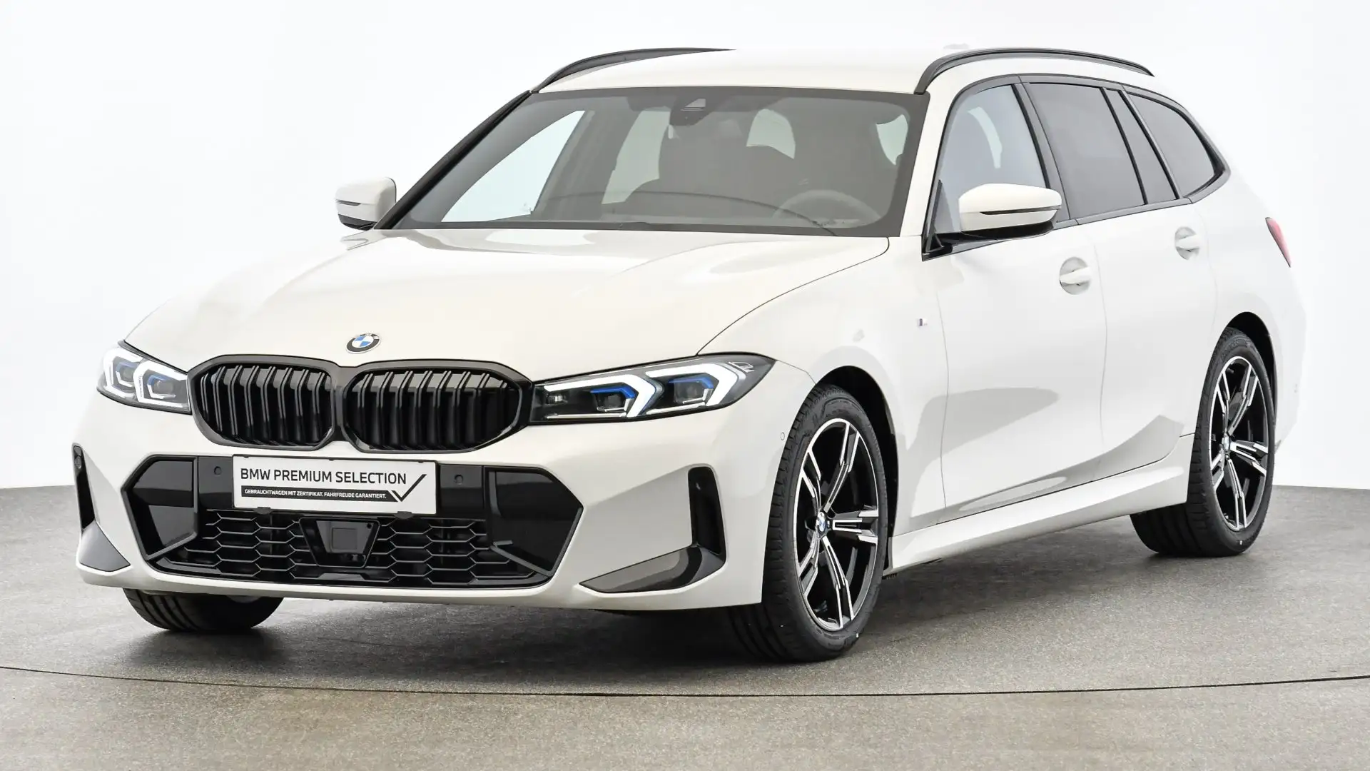 BMW 318 318d Blanc - 2