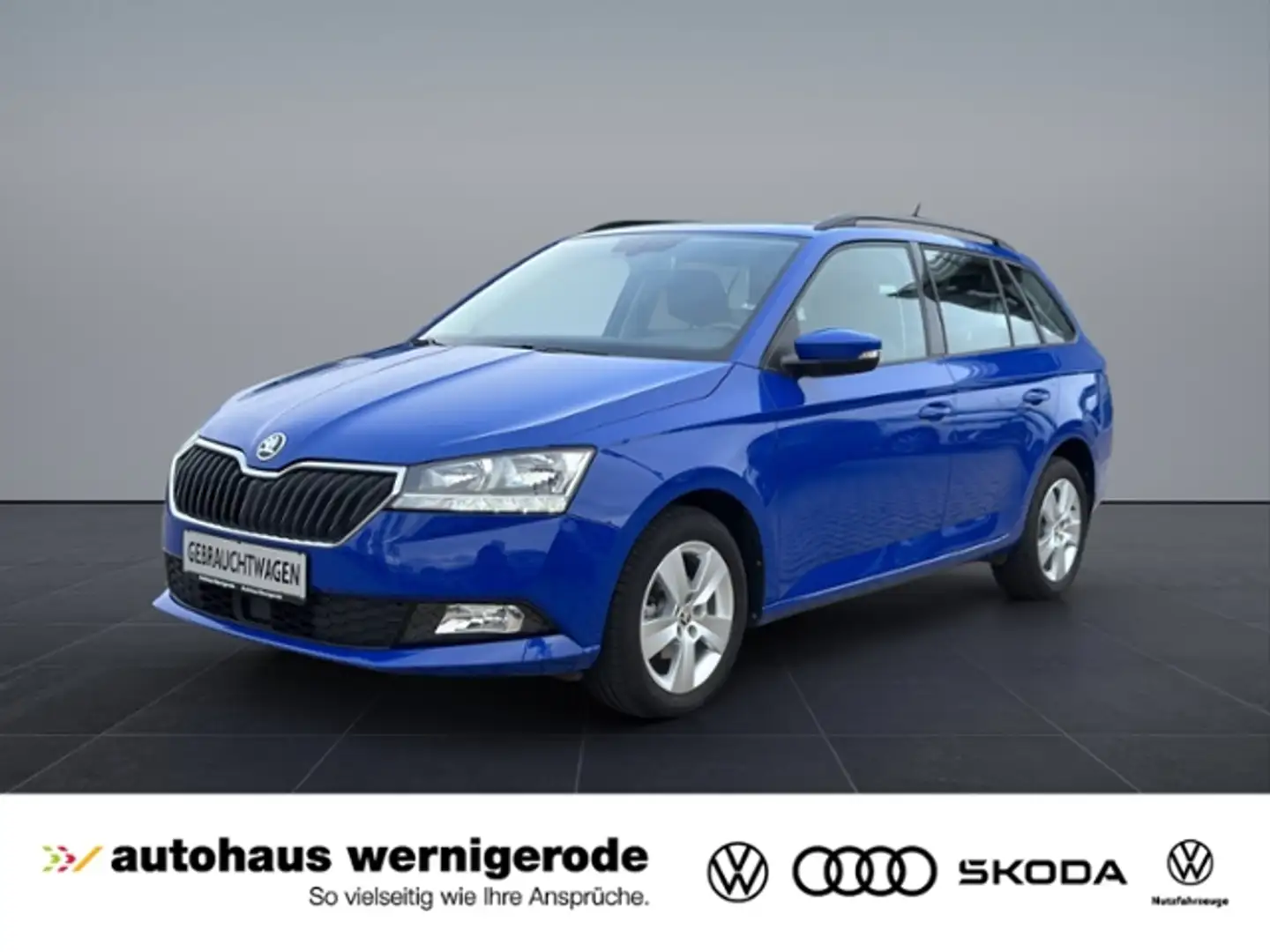Skoda Fabia Combi Style 1.0TSI *PDC*Kessy*Rear View* Blau - 1