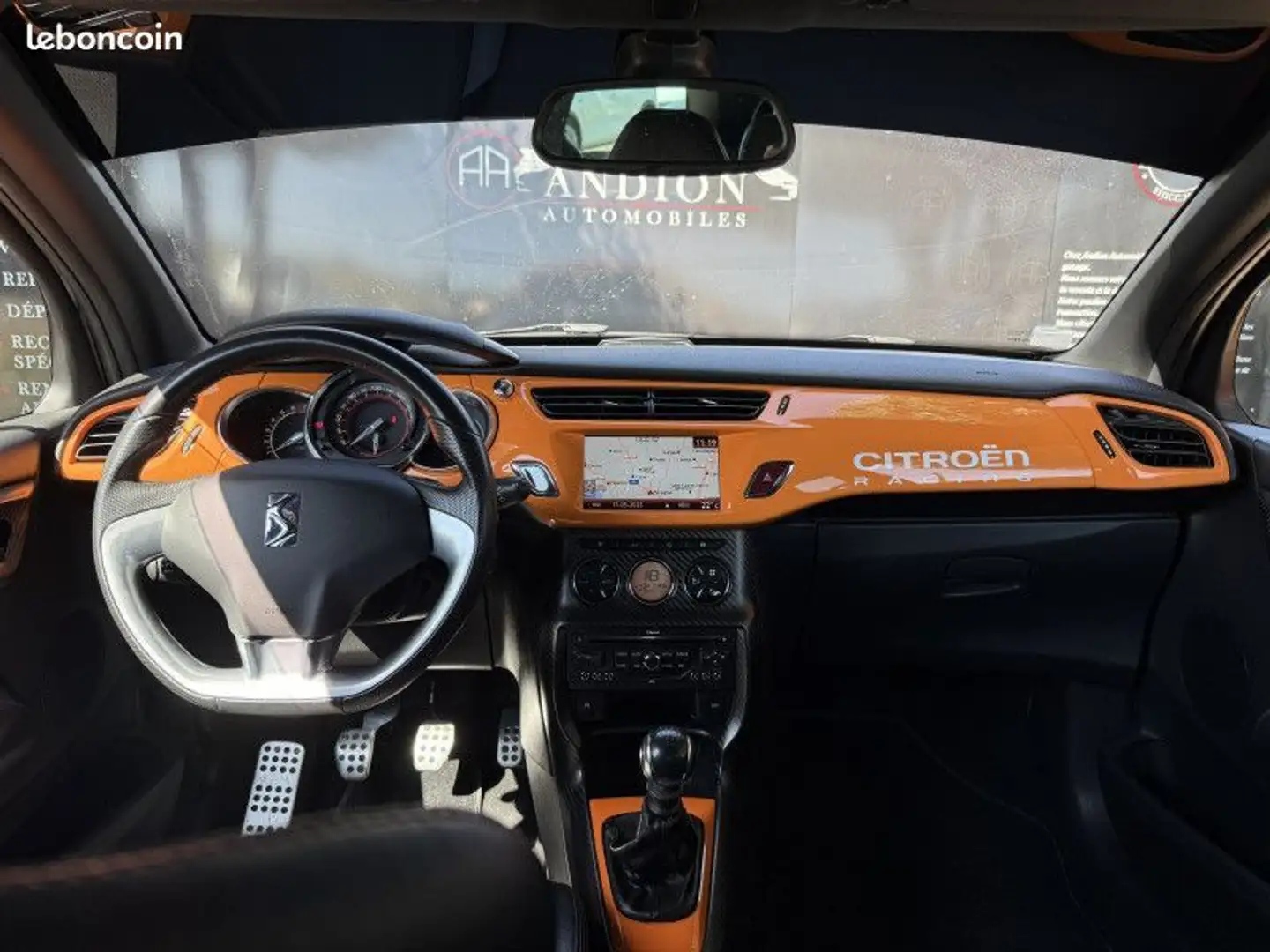 Citroen DS3 1.6 THP 200CH RACING Noir - 2