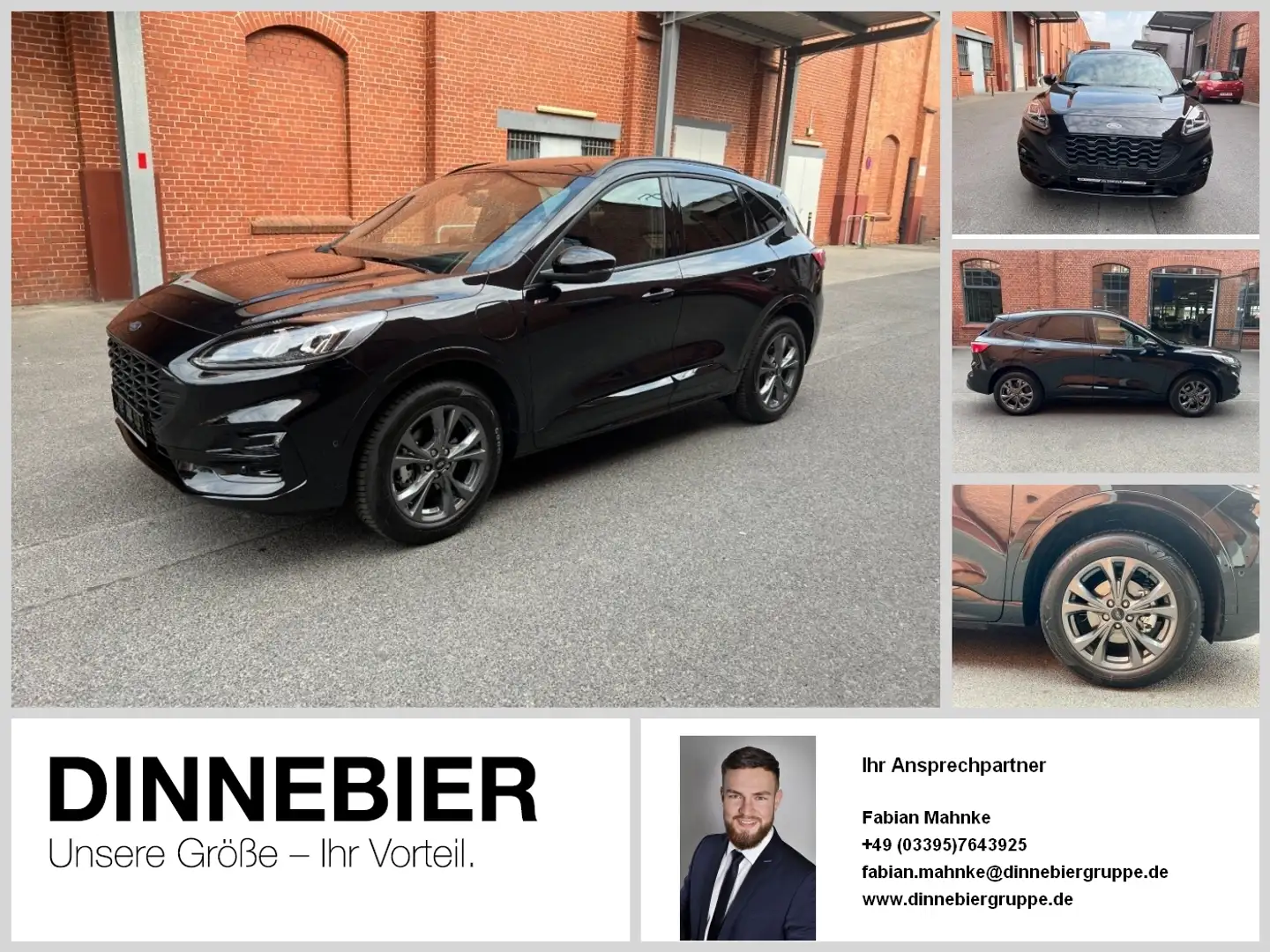 Ford Kuga ST-LINE X 2.5 PHEV LED*NAV*HeadUp*Kamera Schwarz - 1