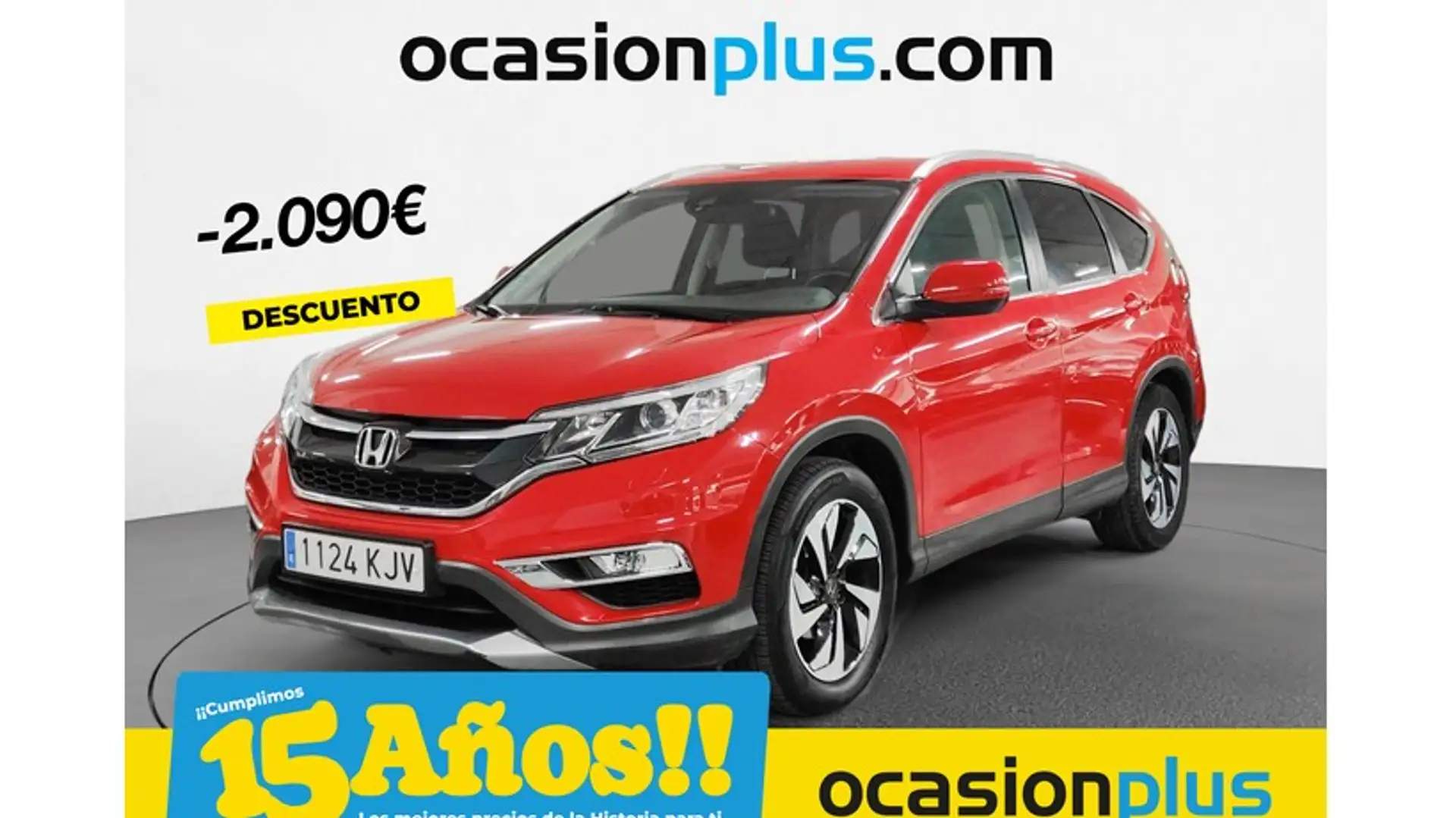 Honda CR-V 1.6i-DTEC Lifestyle Navi 4x2 120 Rojo - 1