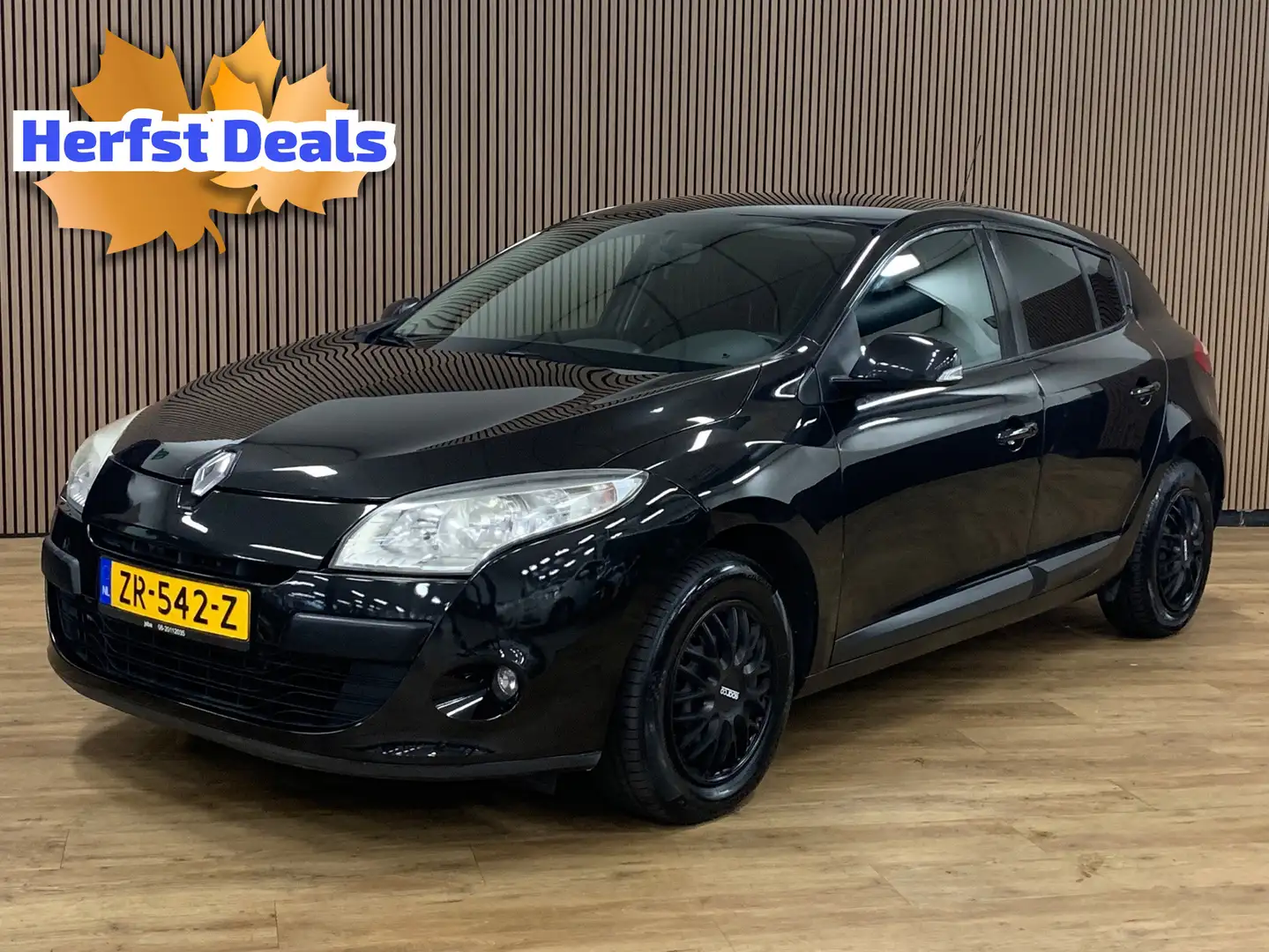 Renault Megane 1.6 Authentique|Airco| Noir - 1