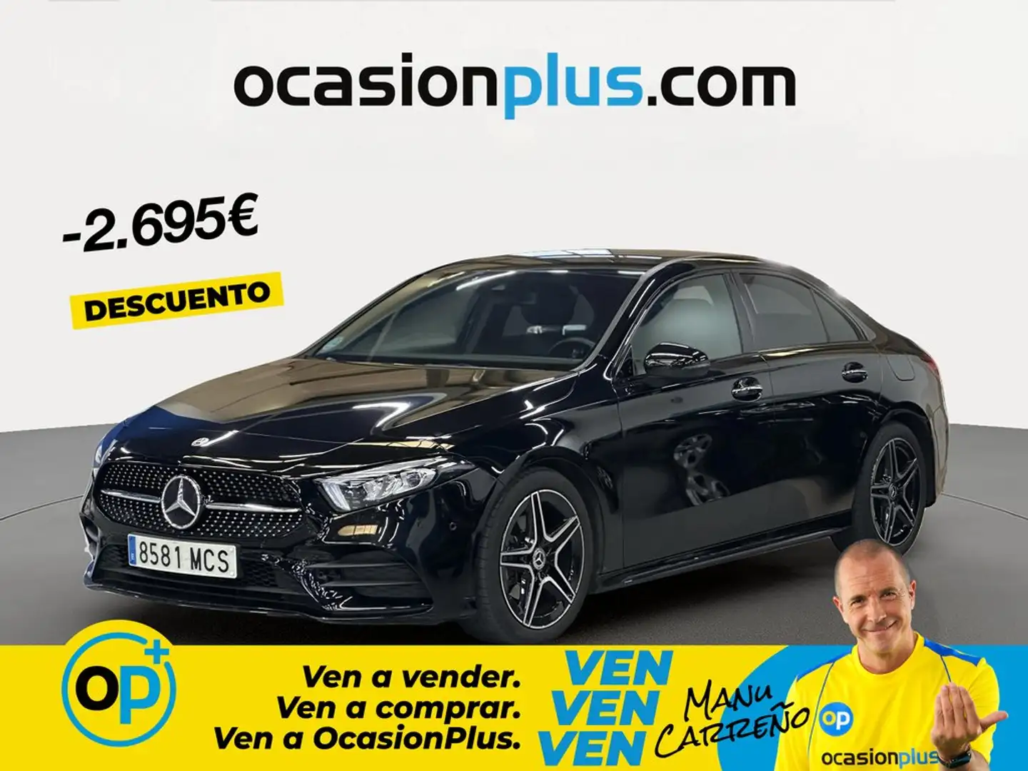 Mercedes-Benz A 200 200d Sedán 8G-DCT Negro - 1