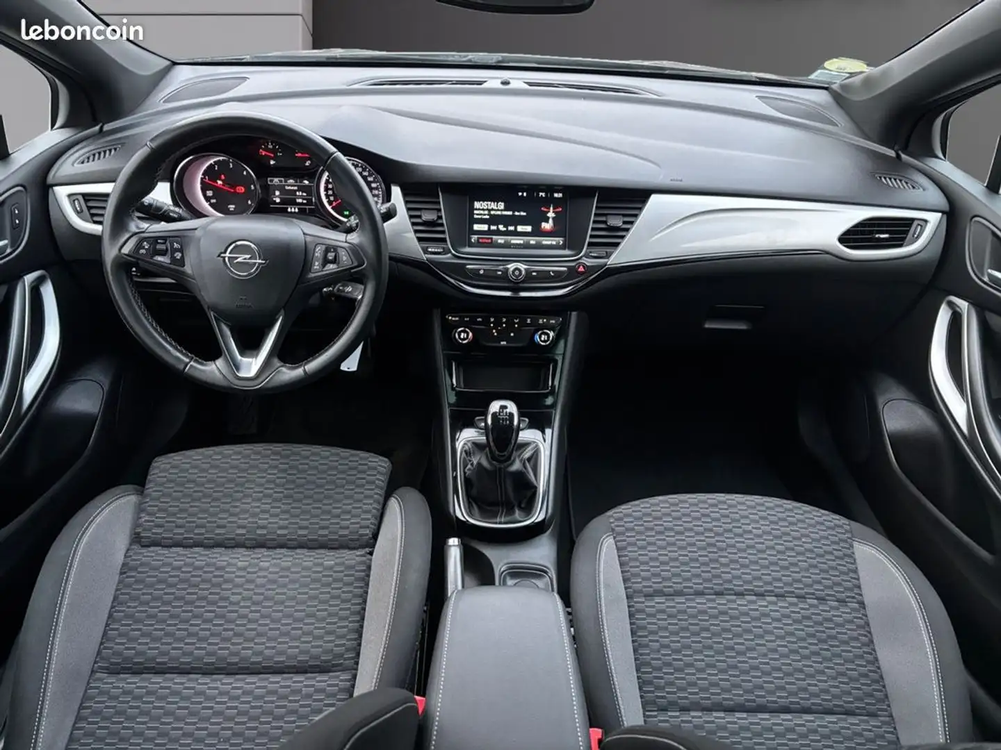 Opel Astra 1.5 Diesel 105 ch BVM6 Edition Business Garantie 12 mois Gris - 2