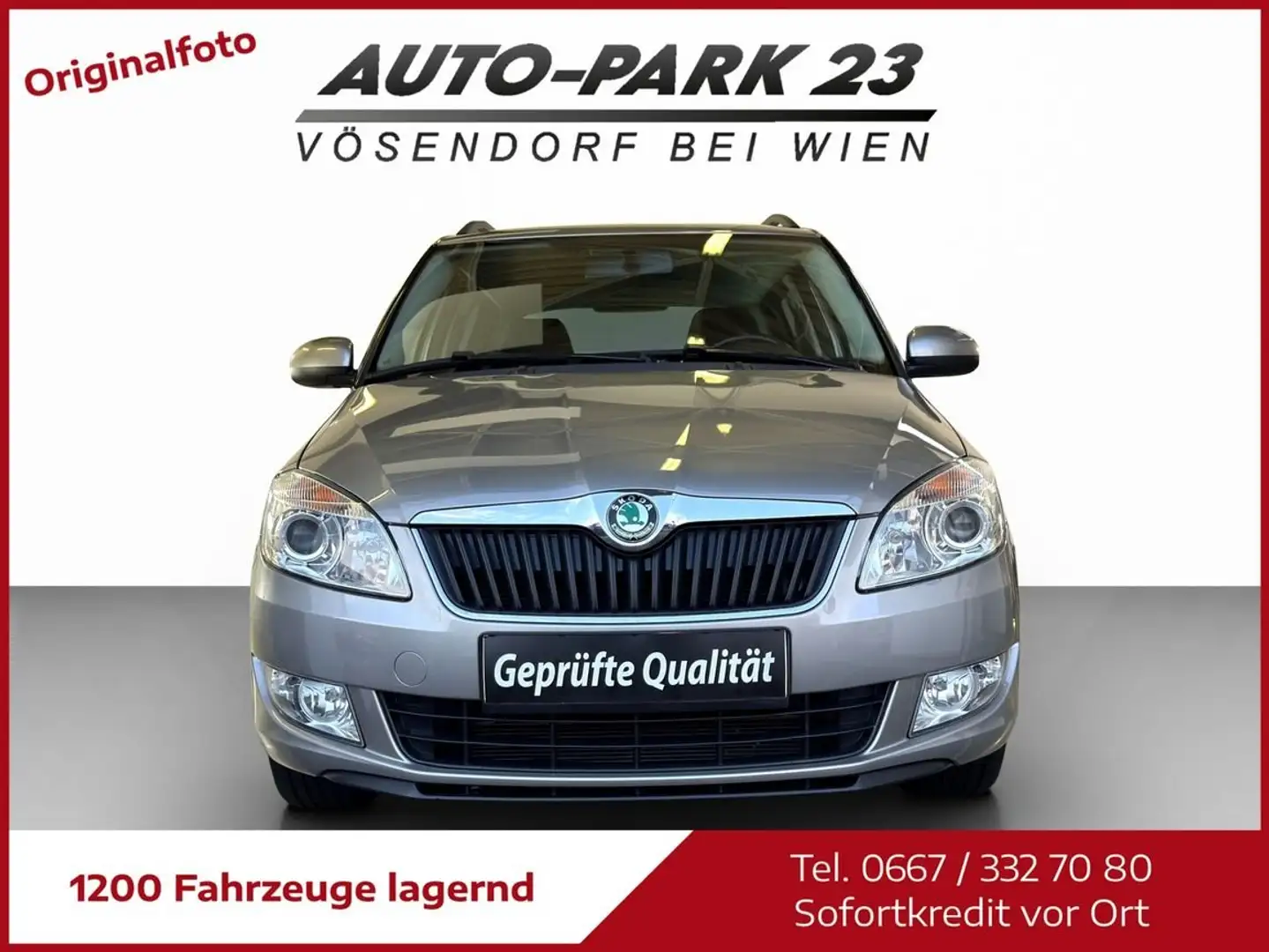 Skoda Fabia Fabia Ambiente City 1,2 TSI**NUR 99.000KM**MOD2012 Beige - 2