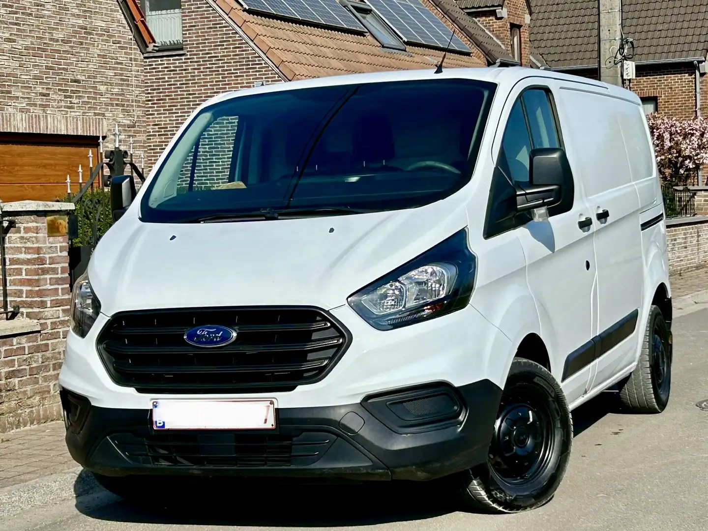 Ford Transit Custom double porte latéral…premier main avec carnet Blanc - 1