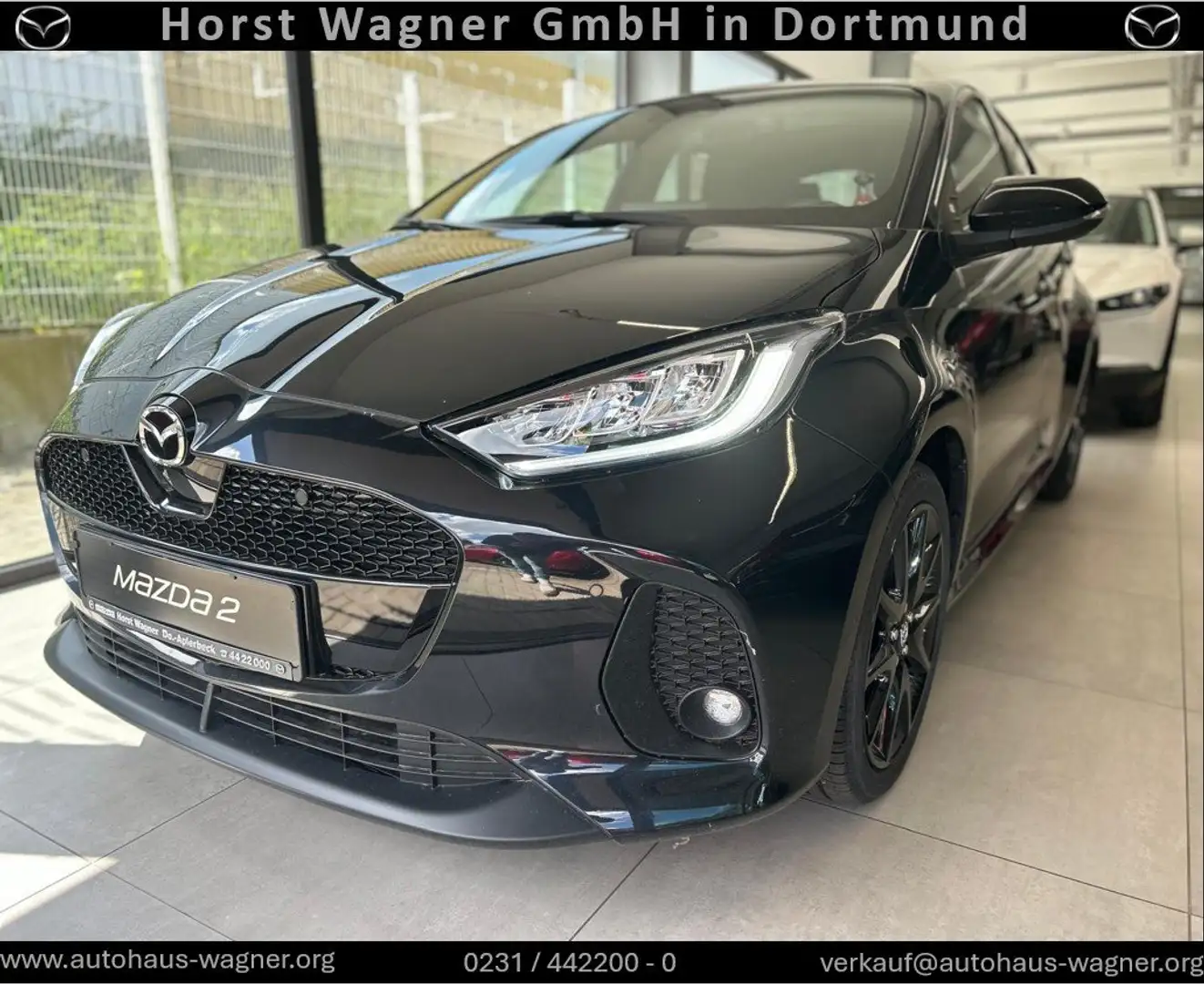 Mazda 2 Hybrid 1.5L Homura Plus 116 PS *Pano*Navi*Kamera* Negro - 1