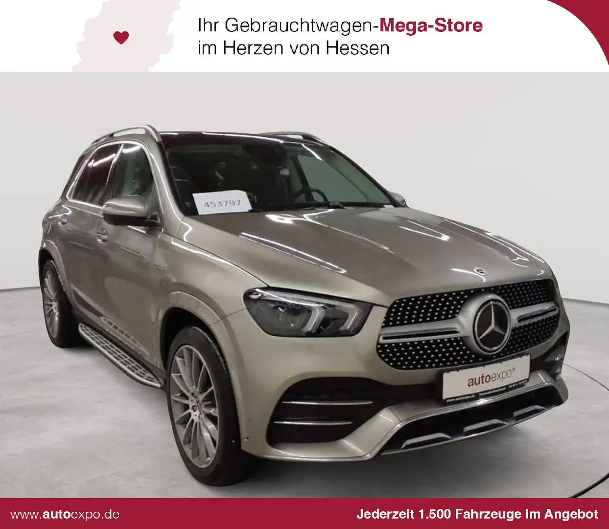 Mercedes-Benz GLE 350 GLE 350 de 4M-AMG/Excl AHK PANO AssiPL Silber - 1