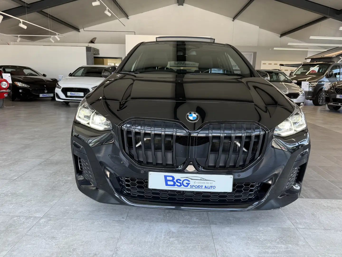 BMW 223 iXAS Active Tourer*BOITE AUTO*PACK M*TOIT PANO Schwarz - 2