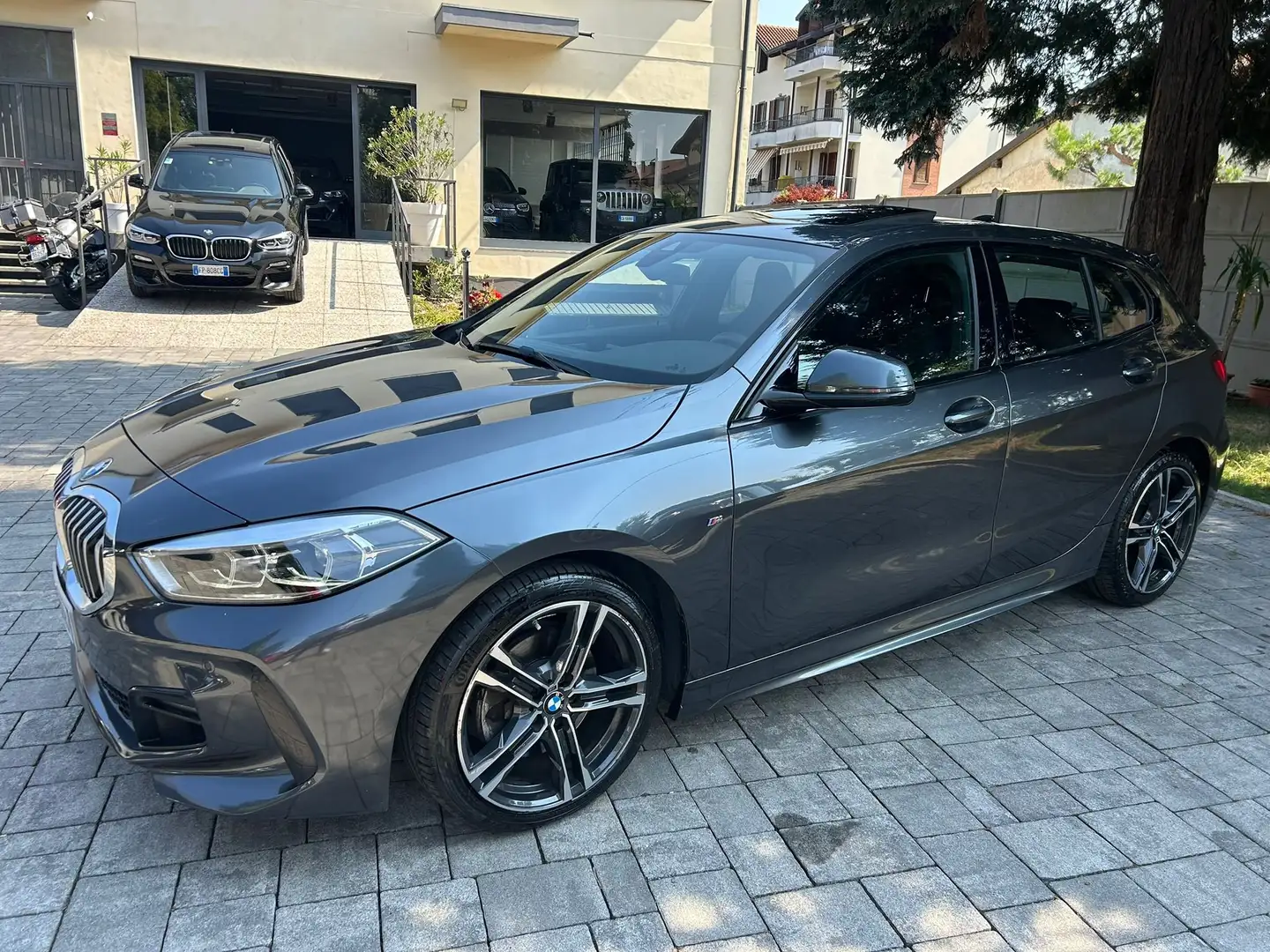 BMW 118 118d Msport auto TETTO - SEDILI GUSCIO - VIRTUAL Szary - 1