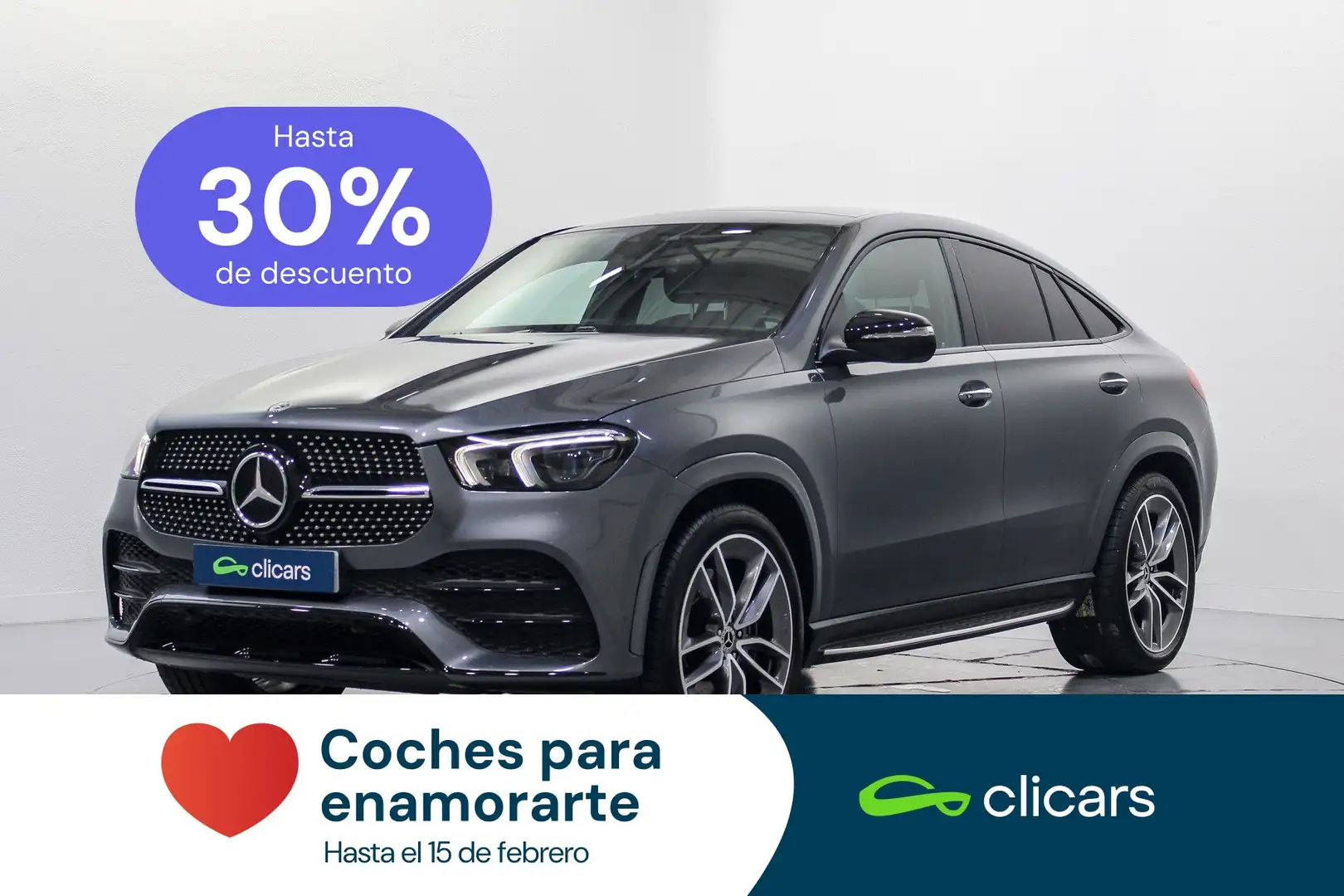 Mercedes-Benz GLE 400 Coupé 400d 4Matic Aut. Argent - 1
