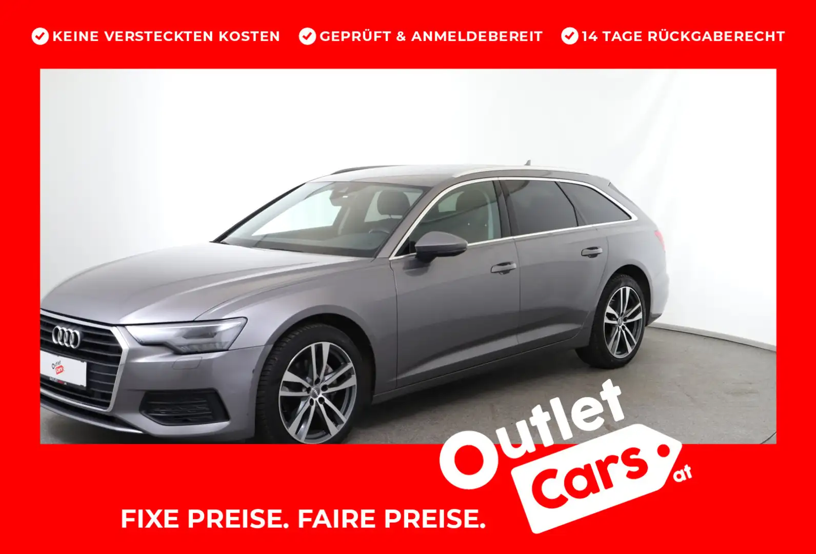 Audi A6 40 TDI quattro Design Grau - 1
