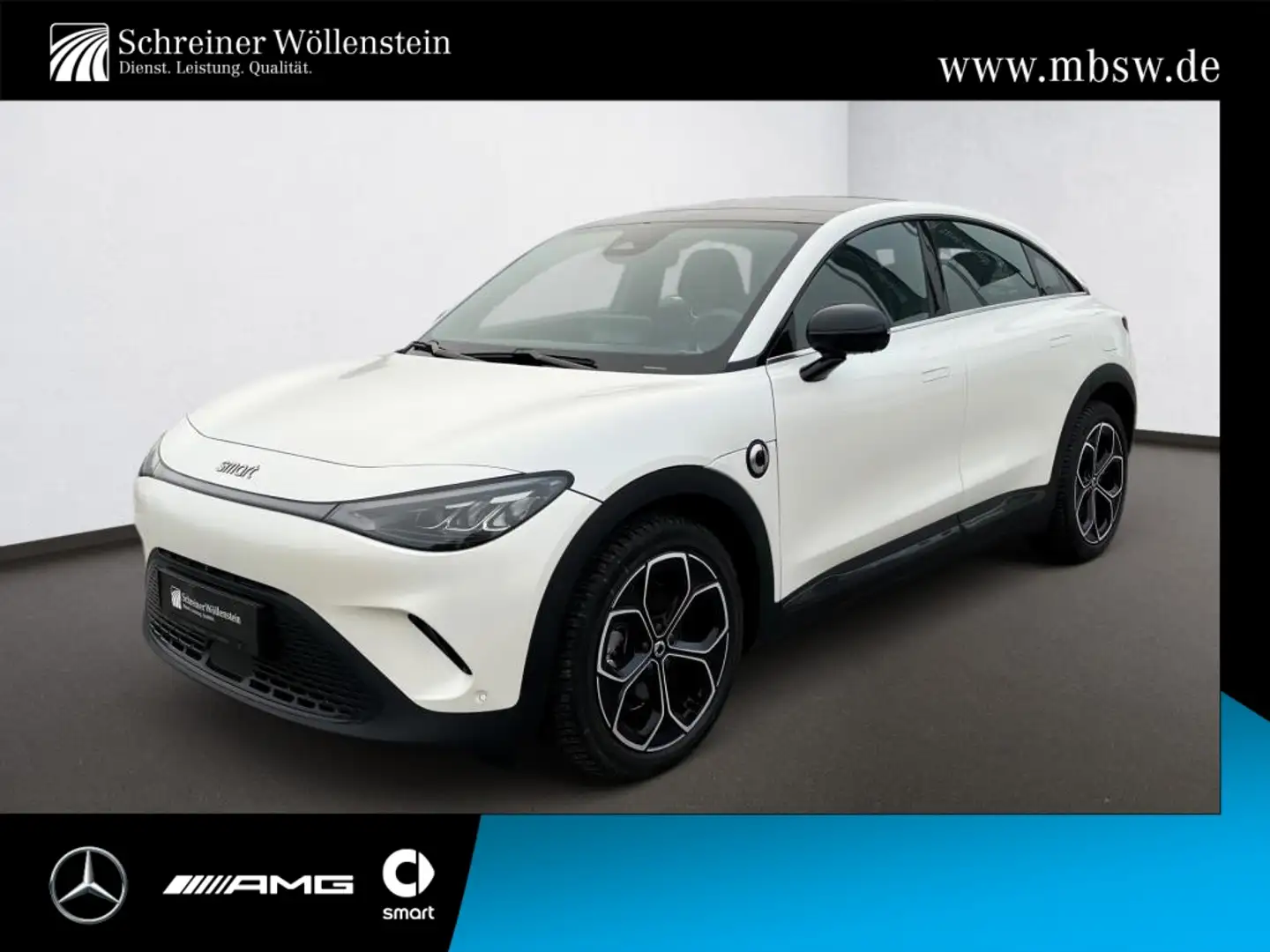 smart #3 Pro+ 360°Ka*Pano*LED*SHZ*Distr*CarPlay*Isofix White - 1