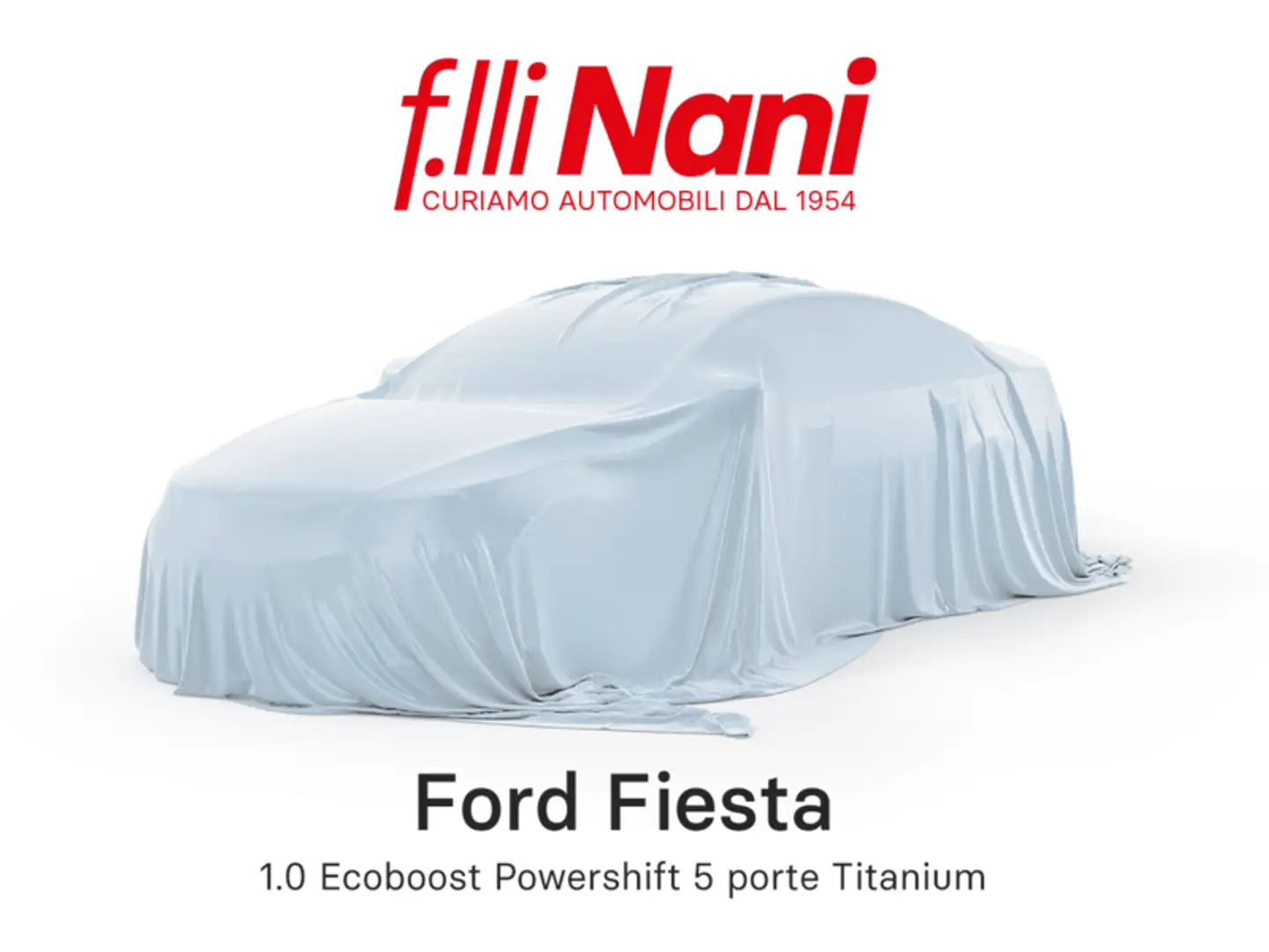 Ford Fiesta 1.0 Ecoboost Powershift 5 porte Titanium Bílá - 1