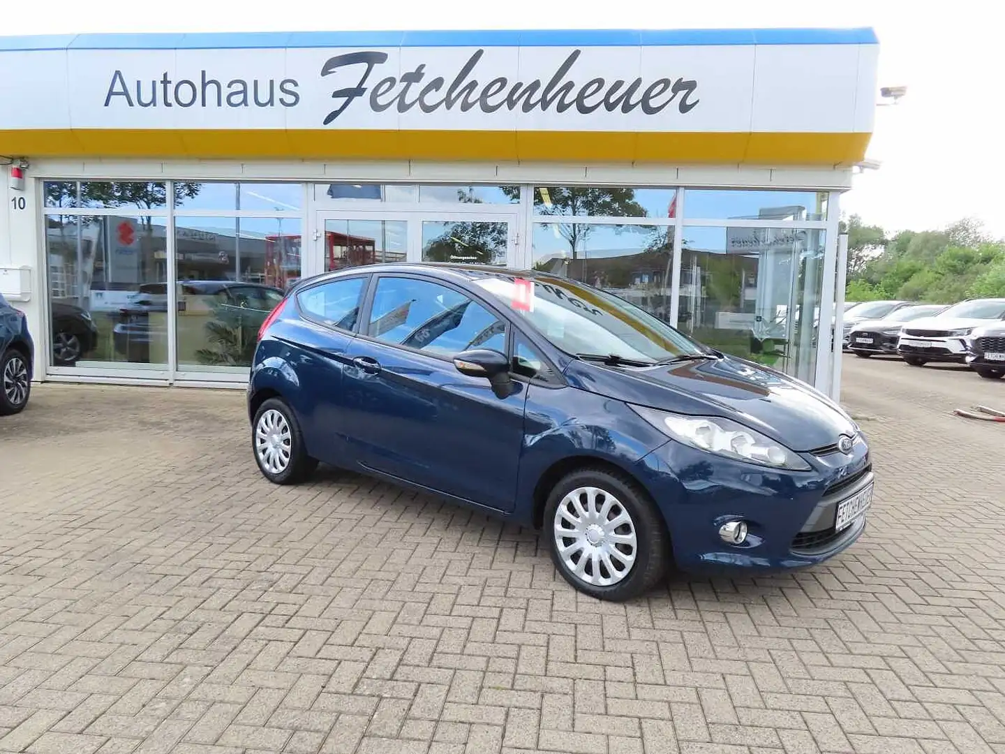 Ford Fiesta 1.25 Champ. Ed. m. KLIMA+R/CD+NSW+BC+GJR Blau - 1