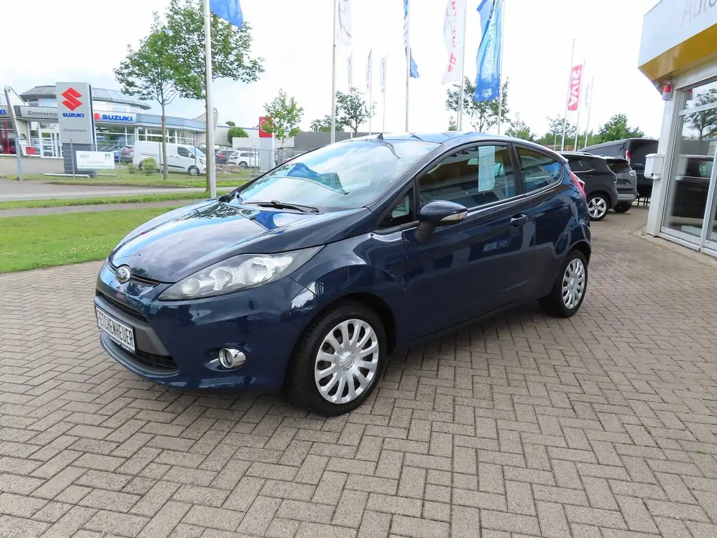 Ford Fiesta 1.25 Champ. Ed. m. KLIMA+R/CD+NSW+BC+GJR Blau - 2