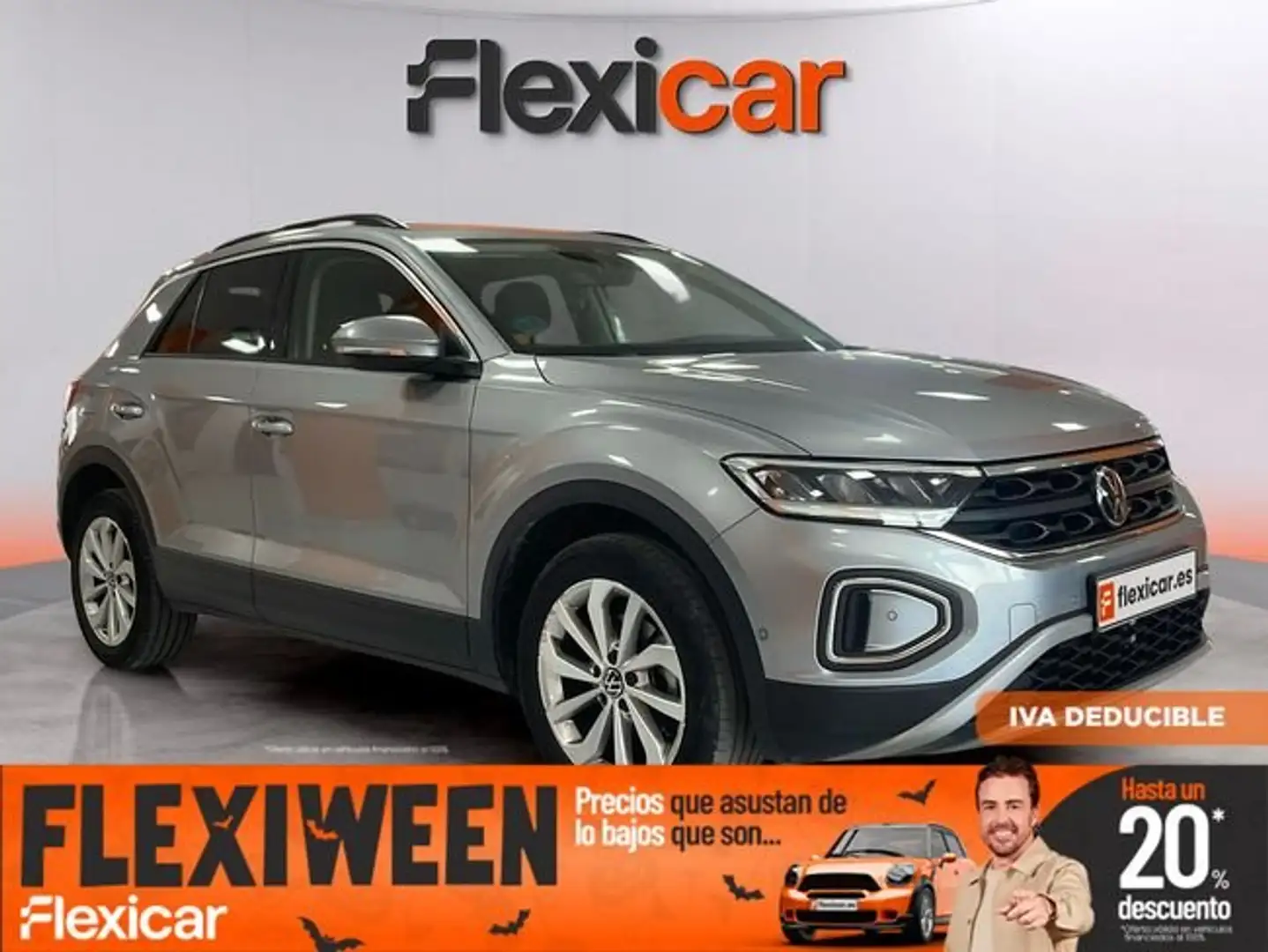 Volkswagen T-Roc 1.5 TSI Life 110KW Gris - 1