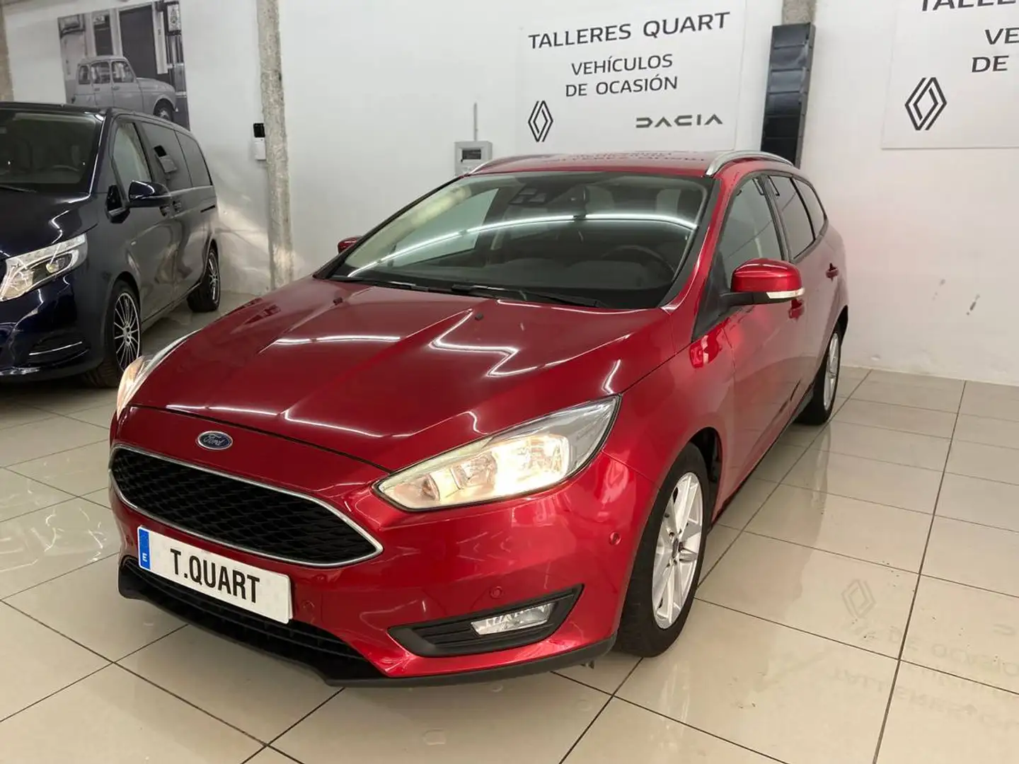 Ford Focus Sb. 1.0 Ecoboost Auto-S&S Trend+ 125 Paars - 1
