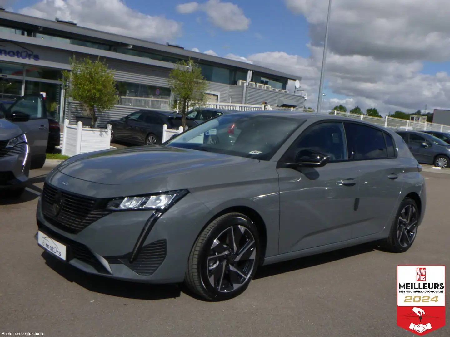 Peugeot 308 Hybrid 136 e-DCS6 Allure Blanc - 1
