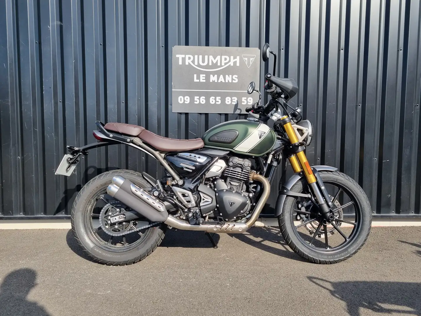 Triumph Scrambler 400 X Zöld - 1
