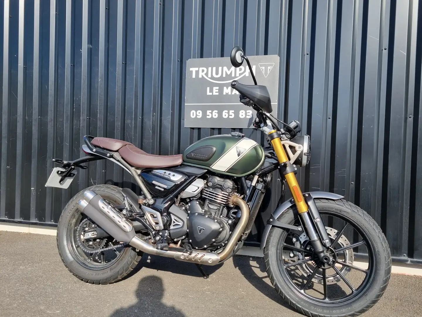 Triumph Scrambler 400 X Zöld - 2