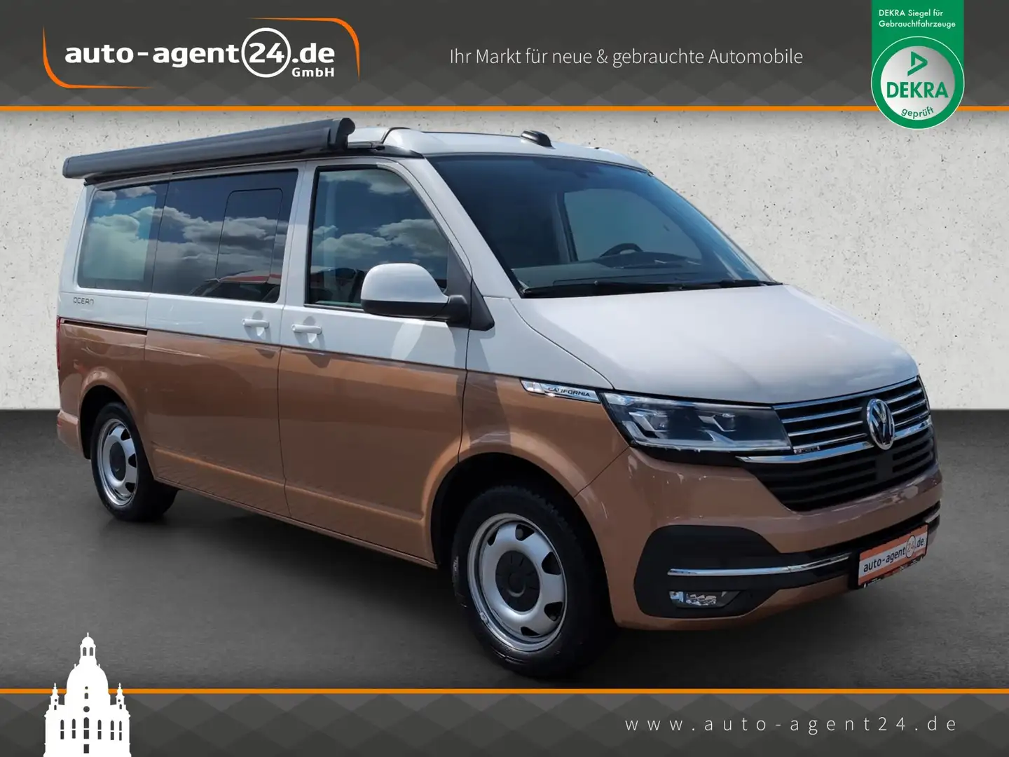Volkswagen T6.1 California Ocean 2.0 TDI 4M/Standheiz./AHK Braun - 1