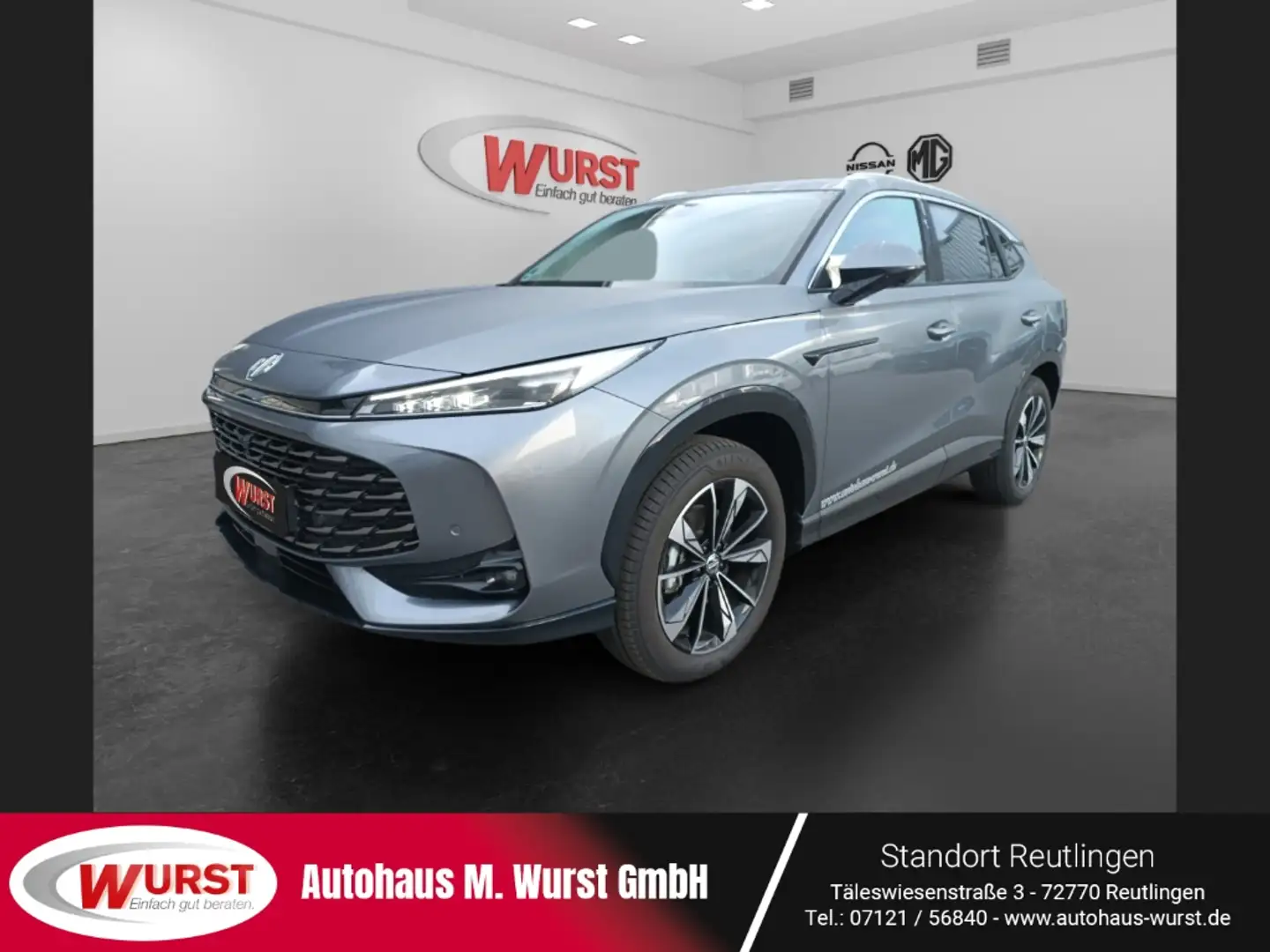 MG HS Luxury 1.5 T GDI AVM Navi Winter-Paket Carplay 7DC Grau - 1