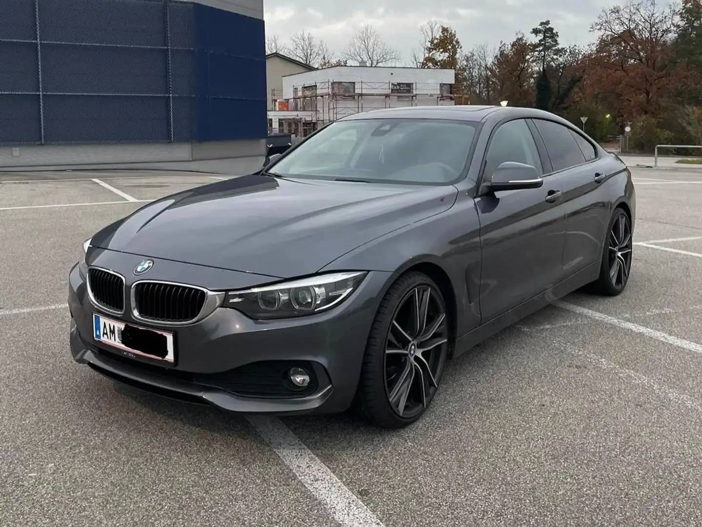 BMW 418 418d Gran Coupe Aut. Grau - 1