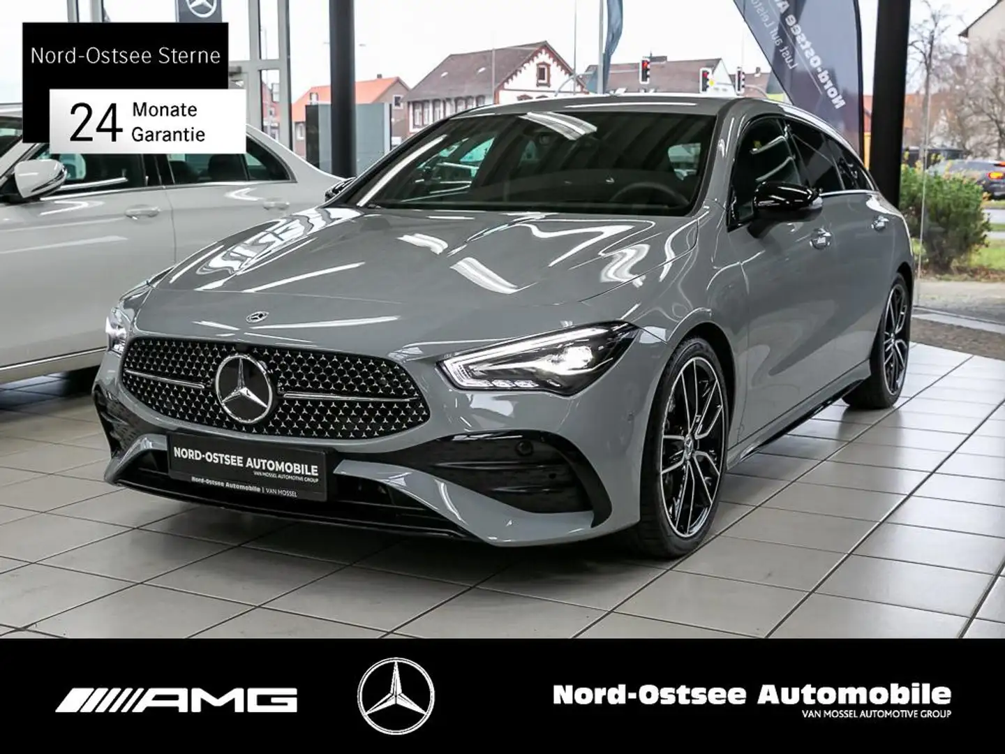 Mercedes-Benz CLA 200 SB AMG NIGHT MBUX NAVI KLIMA Grau - 1