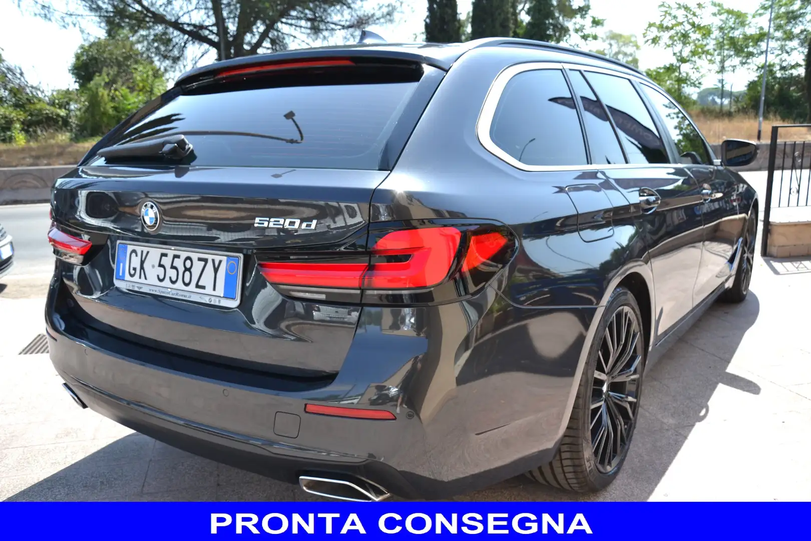BMW 520 2.0D 190CV SW HYBRID-DIESEL **UNIPRO**FATTURABILE* Grigio - 2