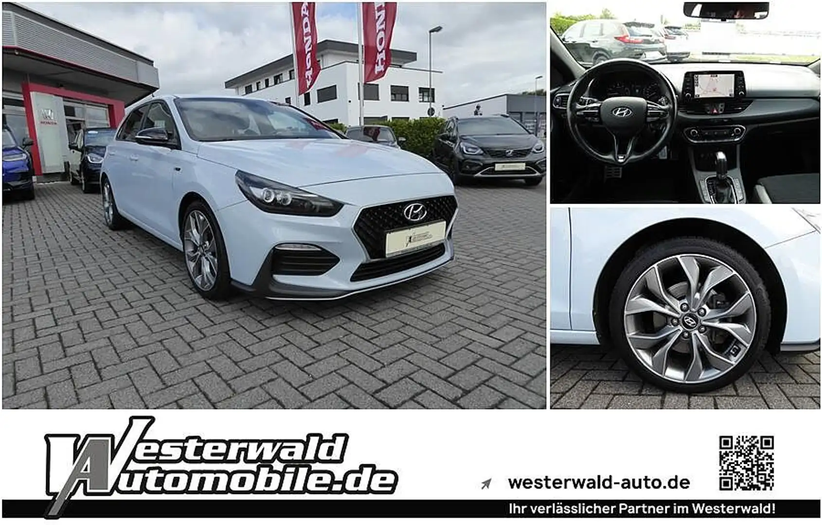 Hyundai i30 1.4 T-GDI DCT N-Line / Teilleder / LED Blau - 1