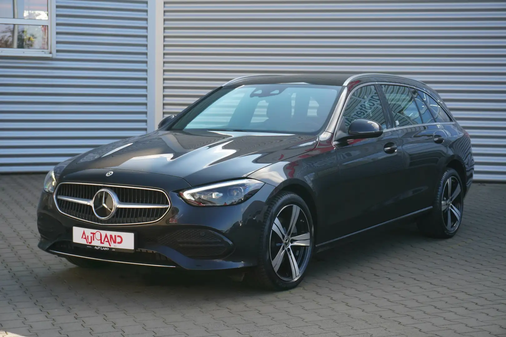 Mercedes-Benz C 160 C200 T-Modell Avantgarde LED Navi Totwinkel AHK Grau - 2
