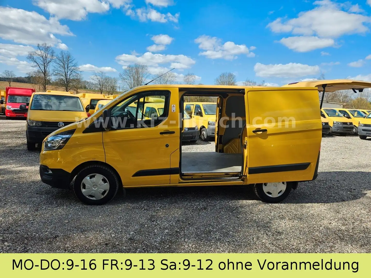 Ford Transit Custom KLIMA Temp 2xSchiebetüre 1.Hd Cam Gelb - 2