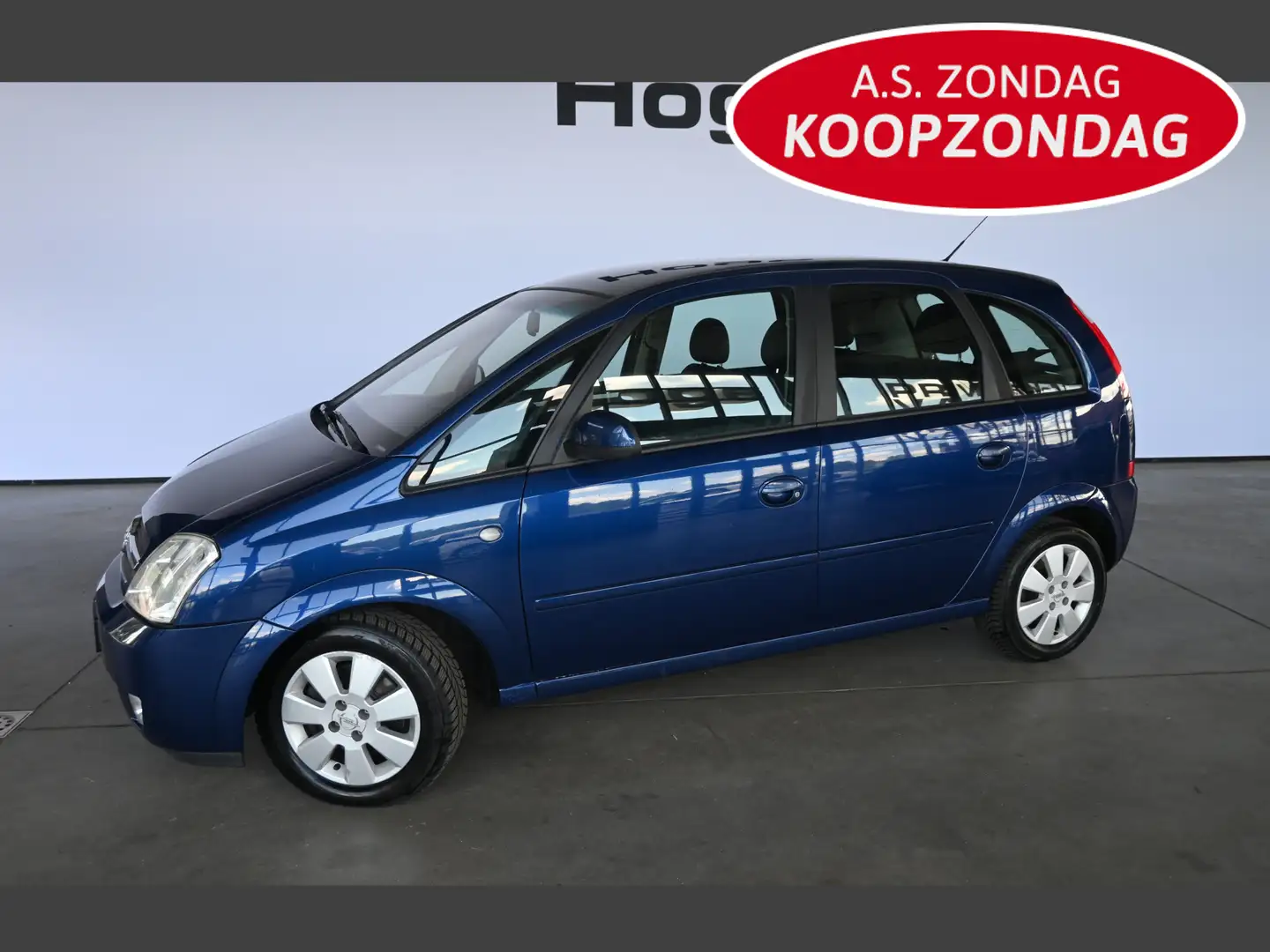 Opel Meriva 1.8-16V Cosmo Clima Trekhaak Cruise control Elektr Blauw - 1