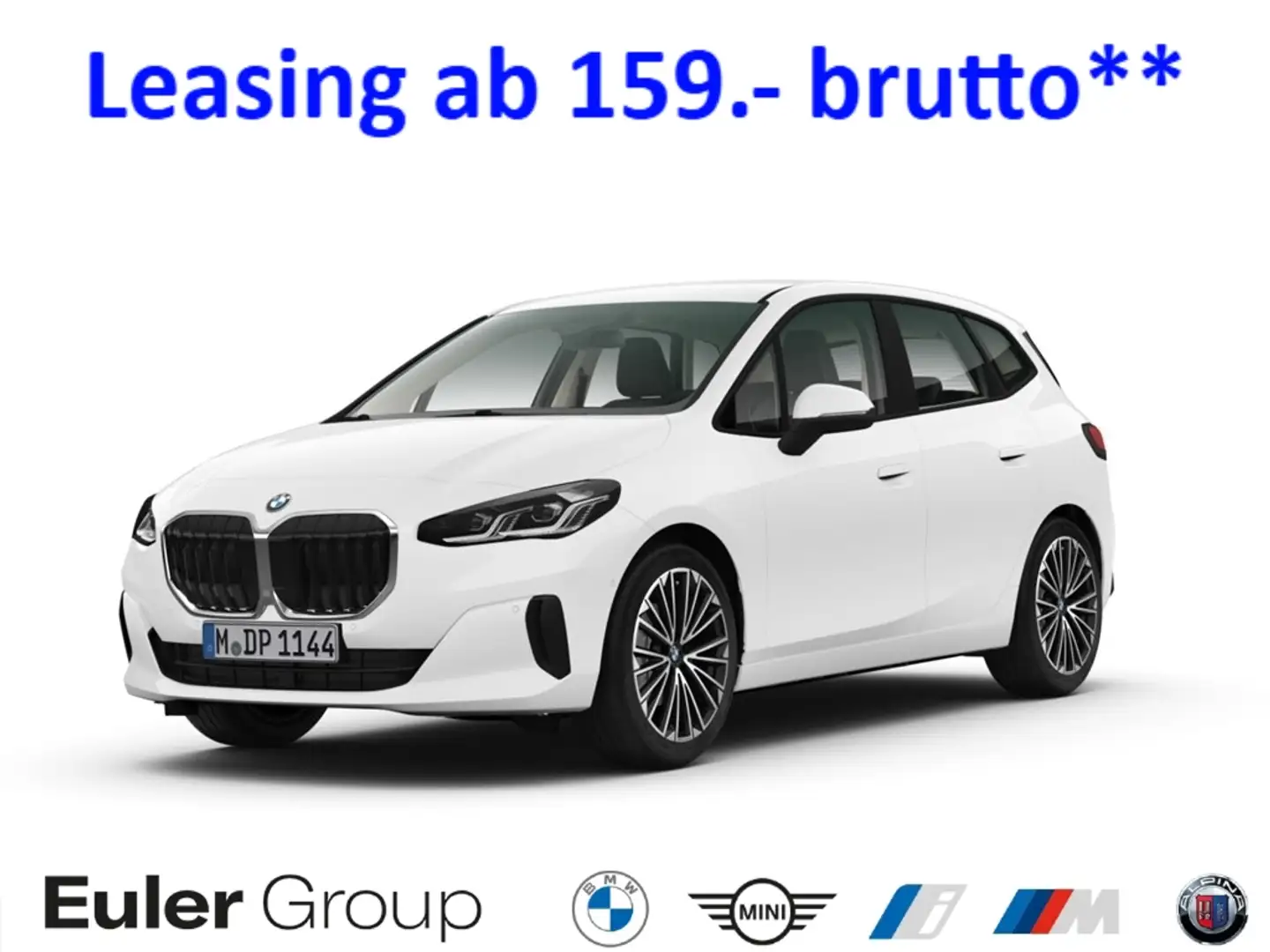 BMW 216 Active Tourer iA adLED Komf-Zug. FLA Navi DA+ Kame Weiß - 1