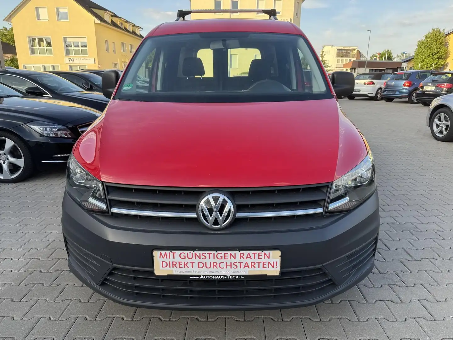 Volkswagen Caddy 2.0 TDI BMT St.Heizung/EUR6/Neu.Zahnriemen+KIT/Neu Rot - 2