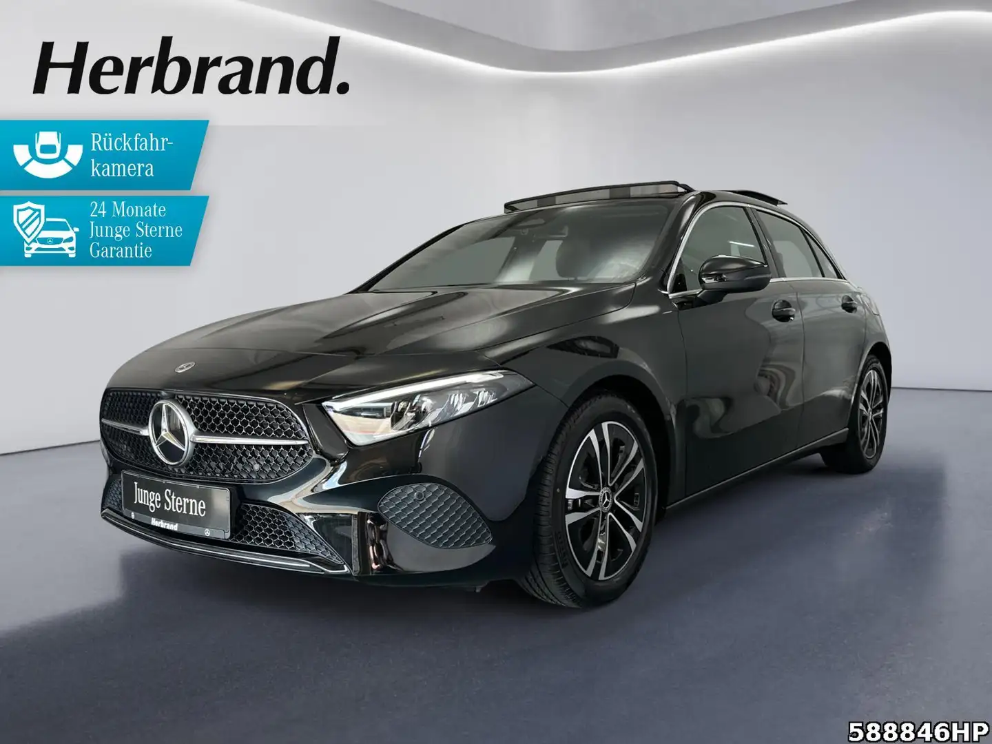 Mercedes-Benz A 180 Progressive  Pano Lenkradhzg Rückfahrkamer Noir - 1