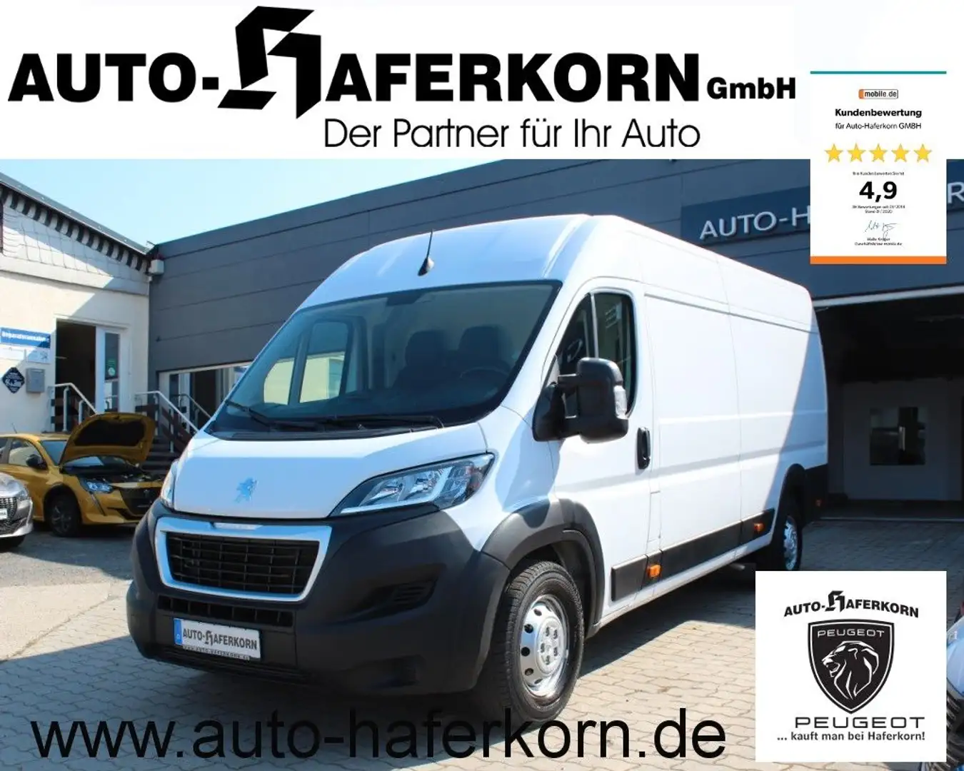 Peugeot Boxer KW 435 L4H2 BlueHDi 165 Premium*Holzboden Blanco - 1