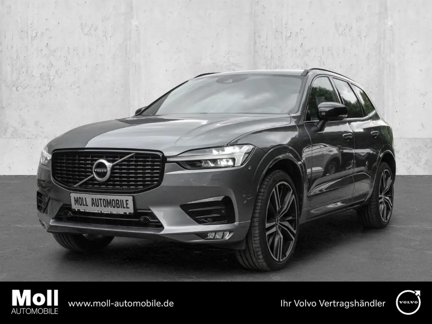 Volvo XC60 R Design AWD B4 Diesel EU6d StandHZG AHK Navi Digi Grau - 1