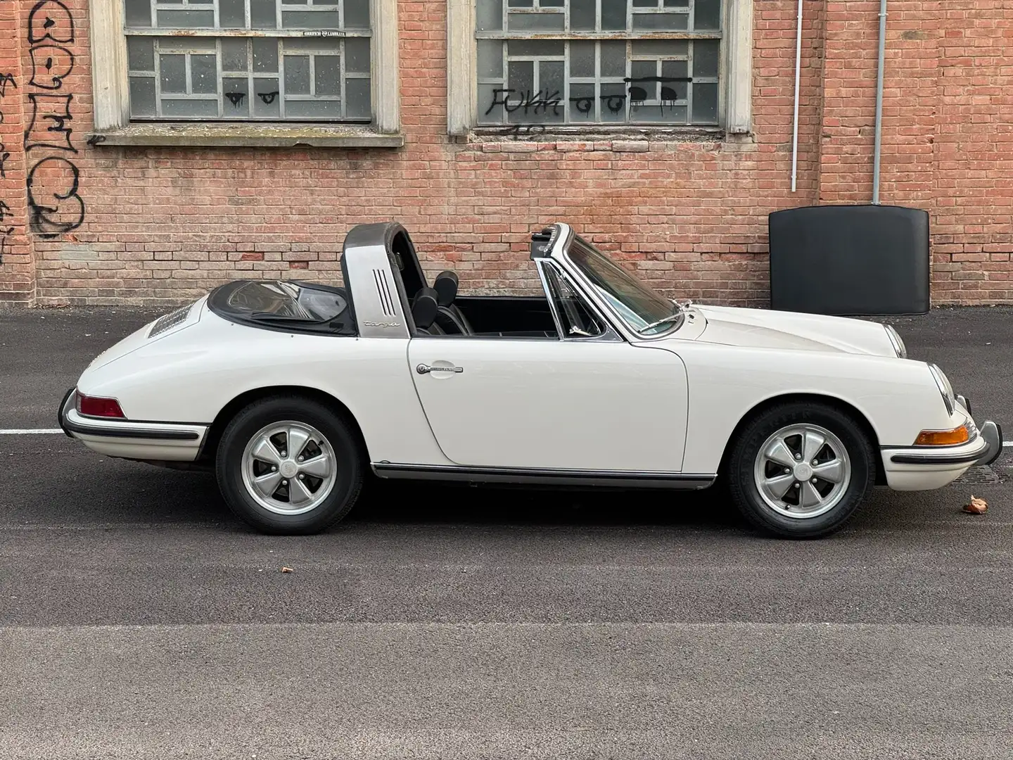 Porsche 911 1967 targa strumenti verdi soft window matching Bianco - 1